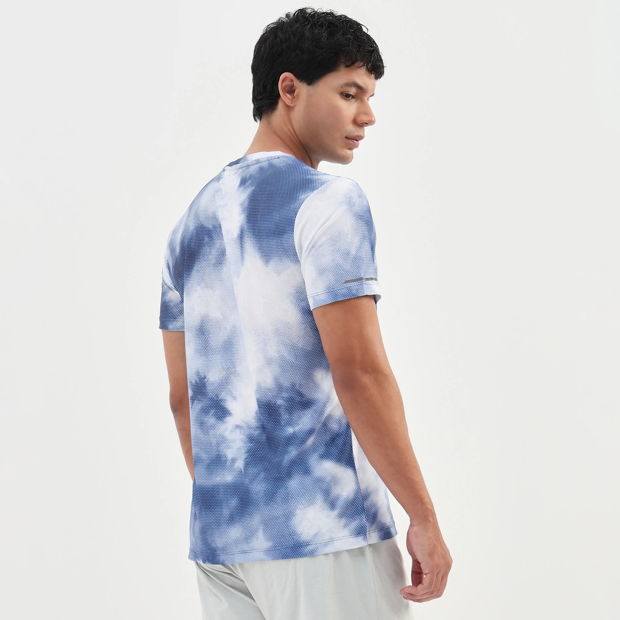 Running Tee – Airdry® –All Over Print Crew Neck Stretch T-Shirt - Image 3