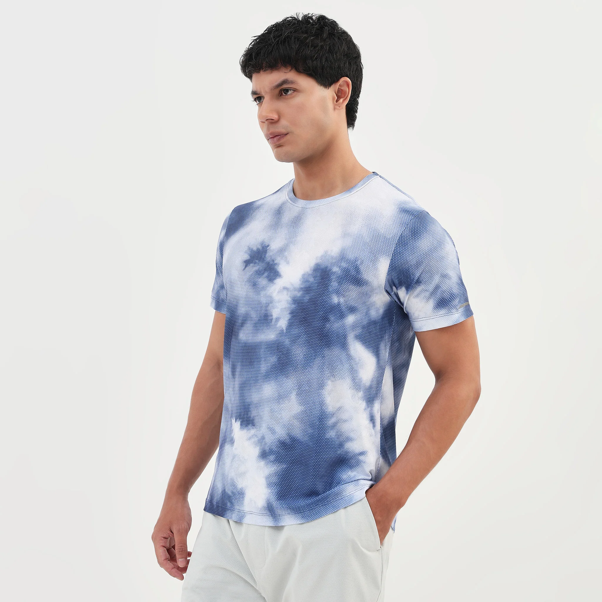 Running Tee – Airdry® –All Over Print Crew Neck Stretch T-Shirt - Image 5