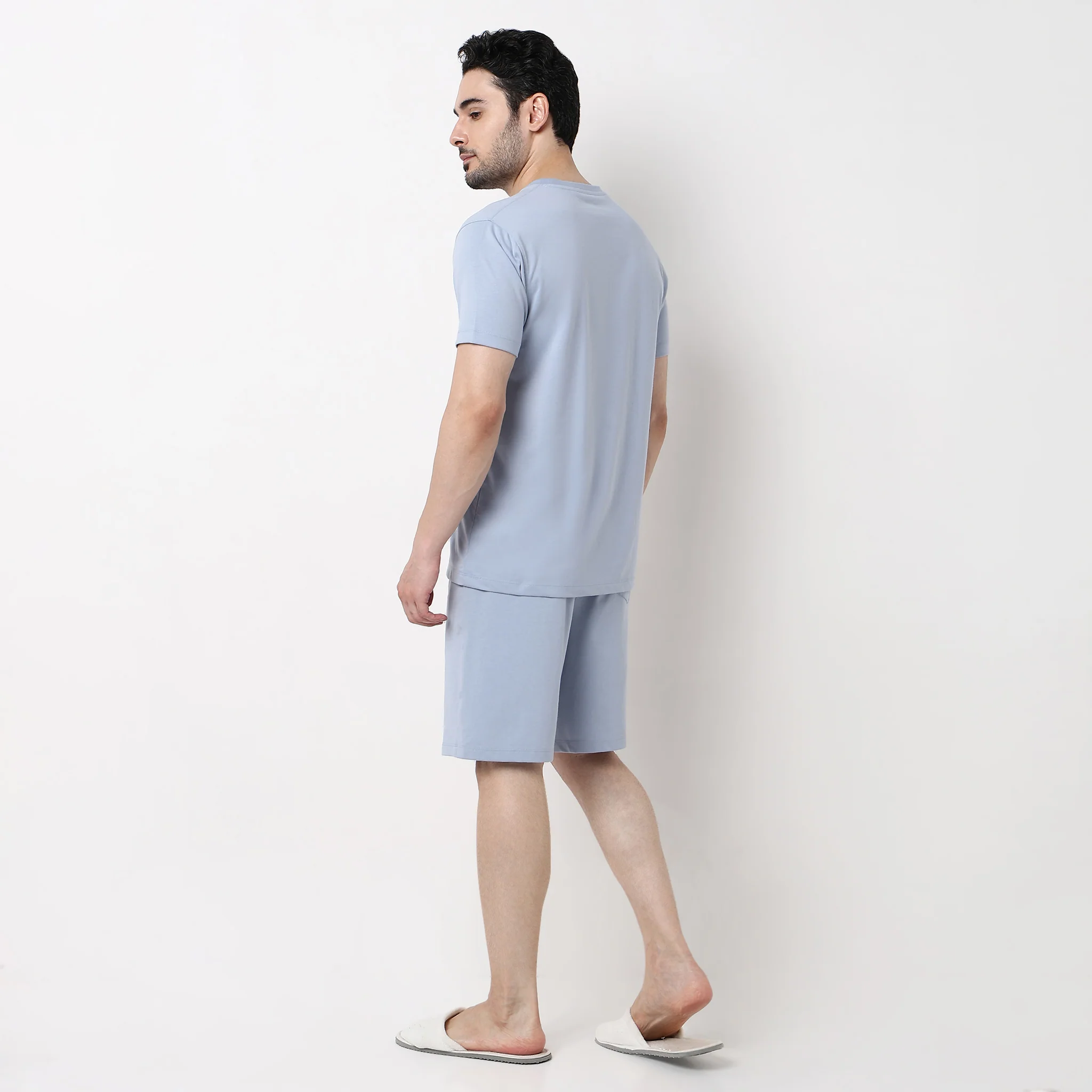 All Day Snug T-Shirt and Short Sleepwear Set - Image 10