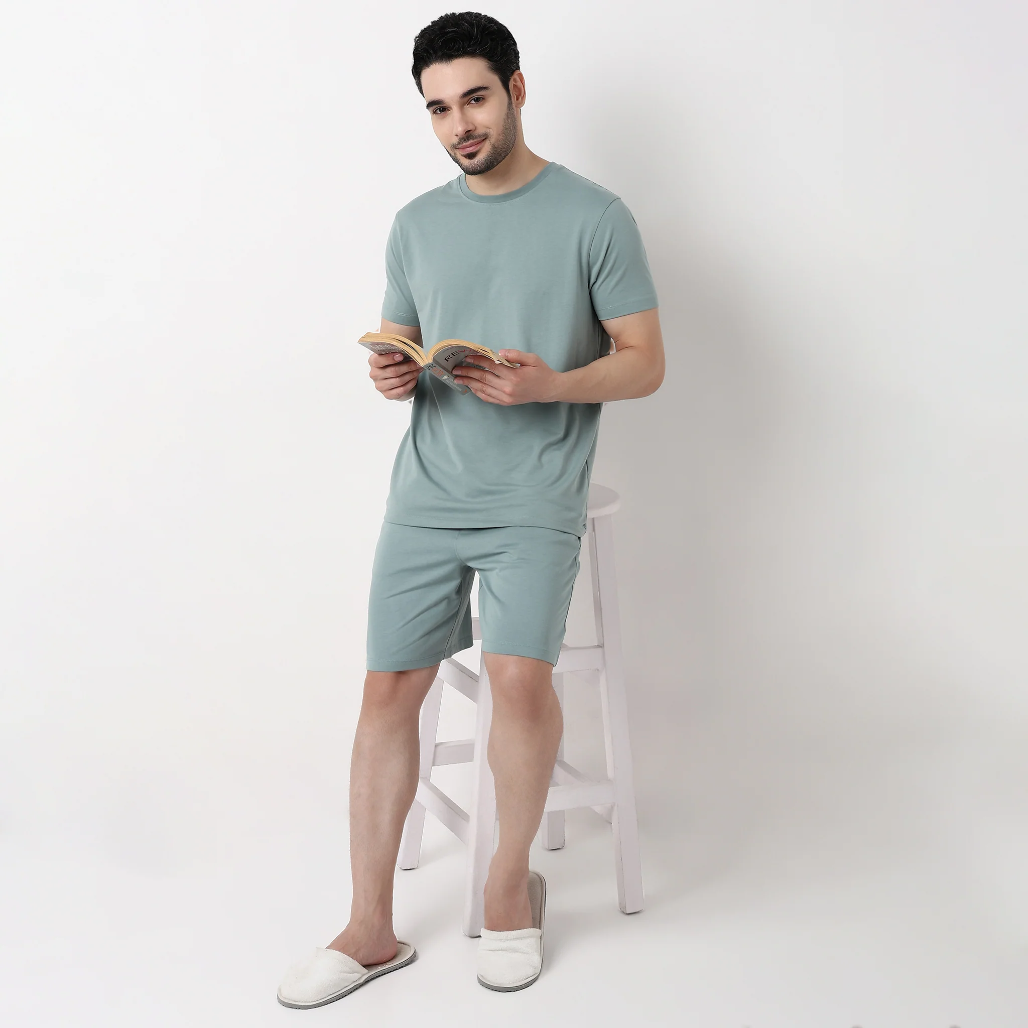 All Day Snug T-Shirt and Short Sleepwear Set - Image 22