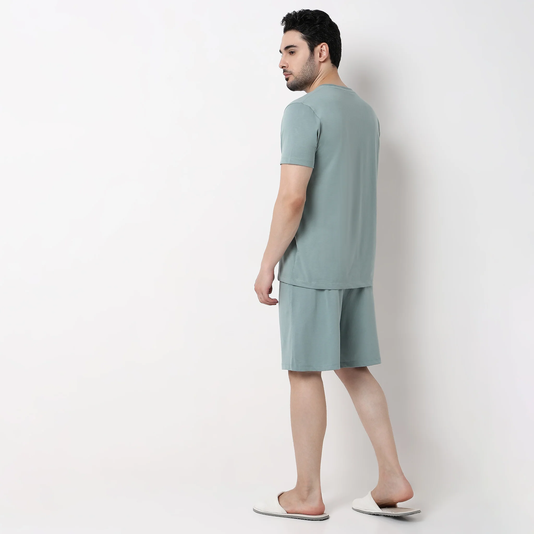 All Day Snug T-Shirt and Short Sleepwear Set - Image 24