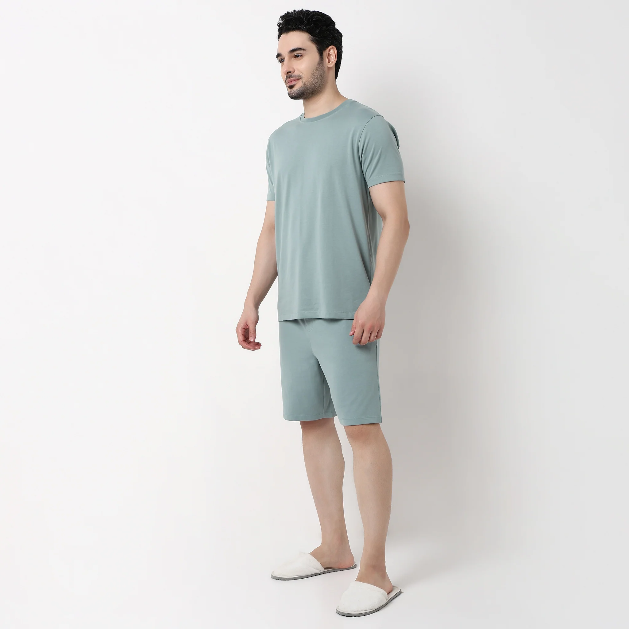 All Day Snug T-Shirt and Short Sleepwear Set - Image 26