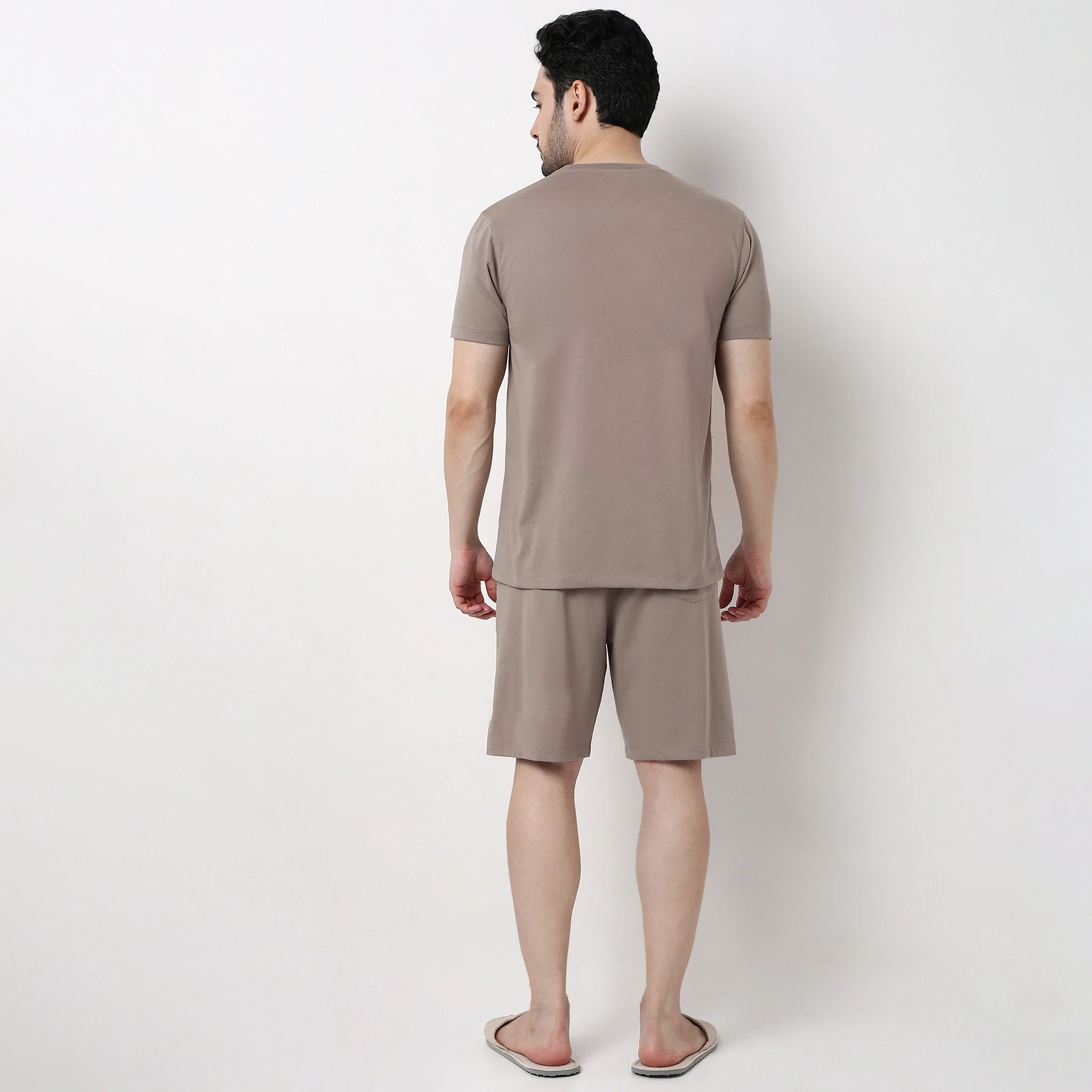 All Day Snug T-Shirt and Short Sleepwear Set - Image 3