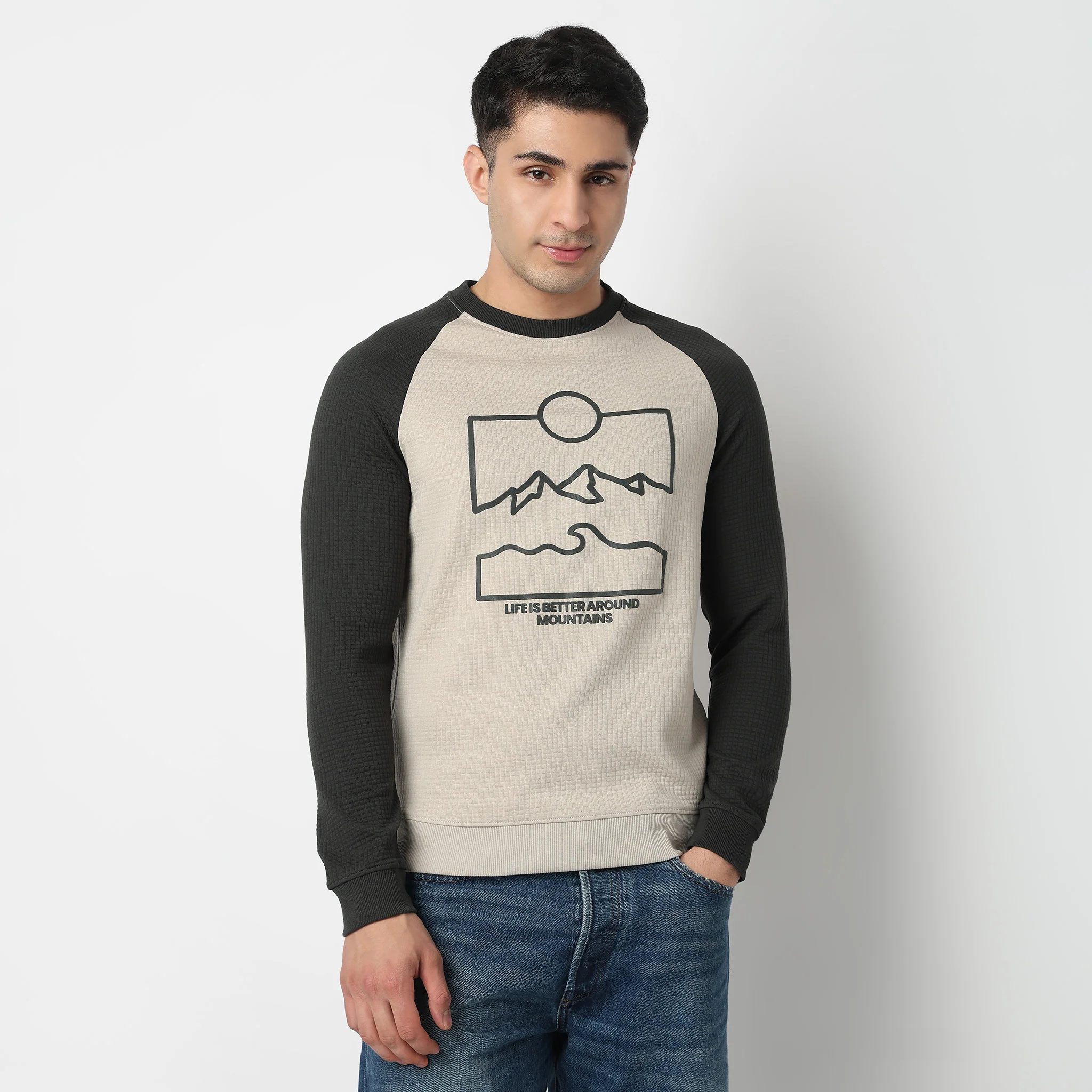 All Day Sweat Structured Sweatshirt