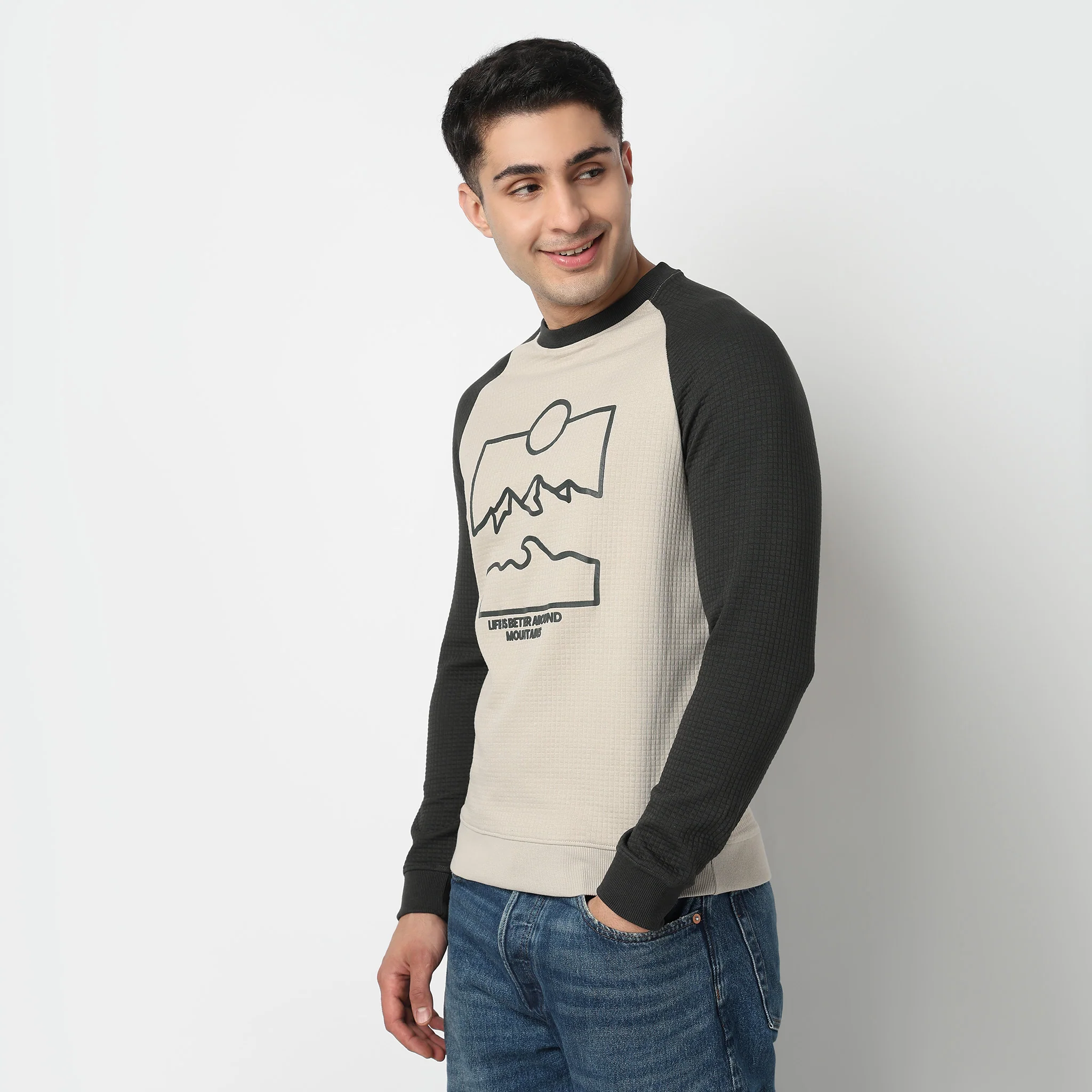 All Day Sweat Structured Sweatshirt - Image 2
