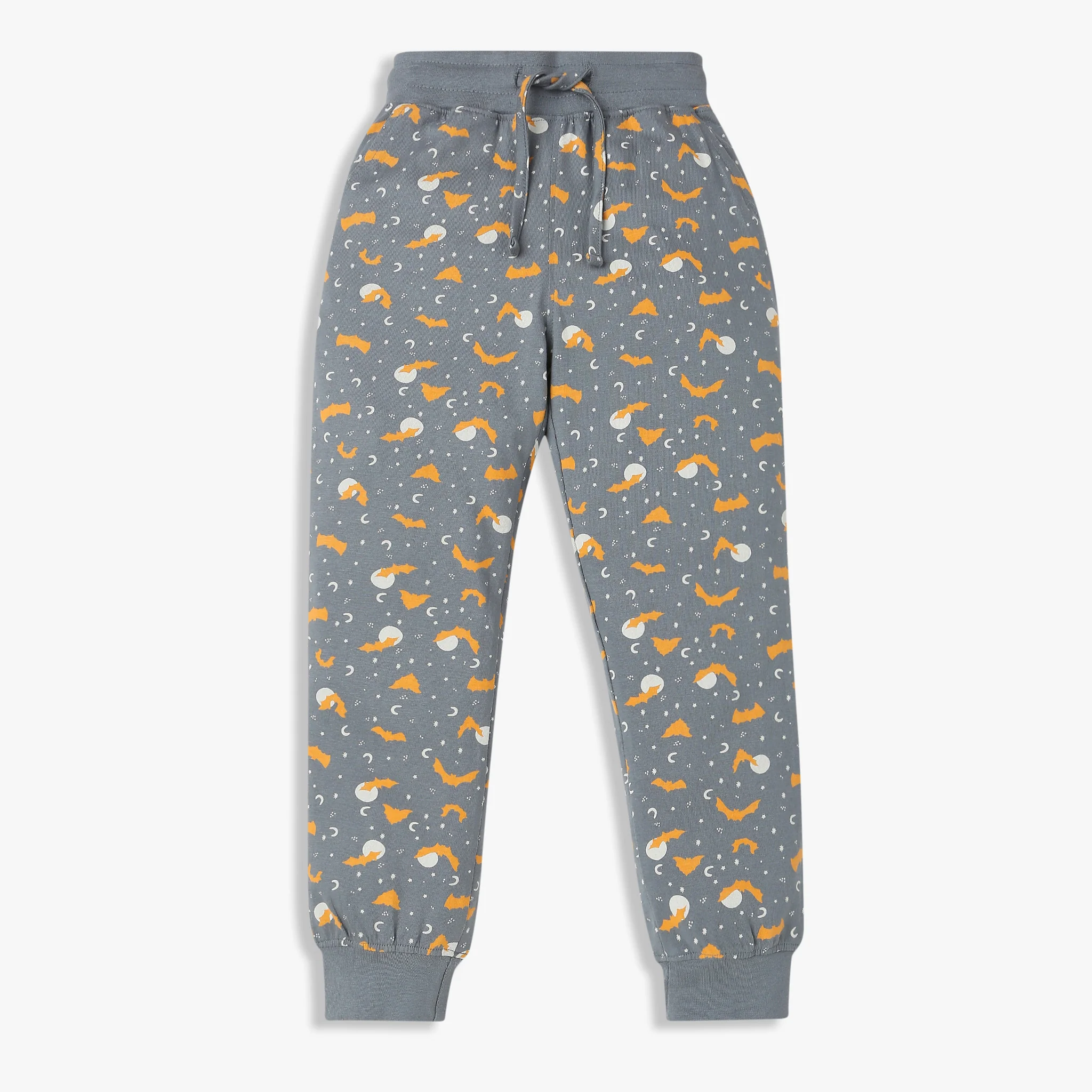 All Over Print Cotton T-Shirt with Track Pant Sleepwear Set - Image 5