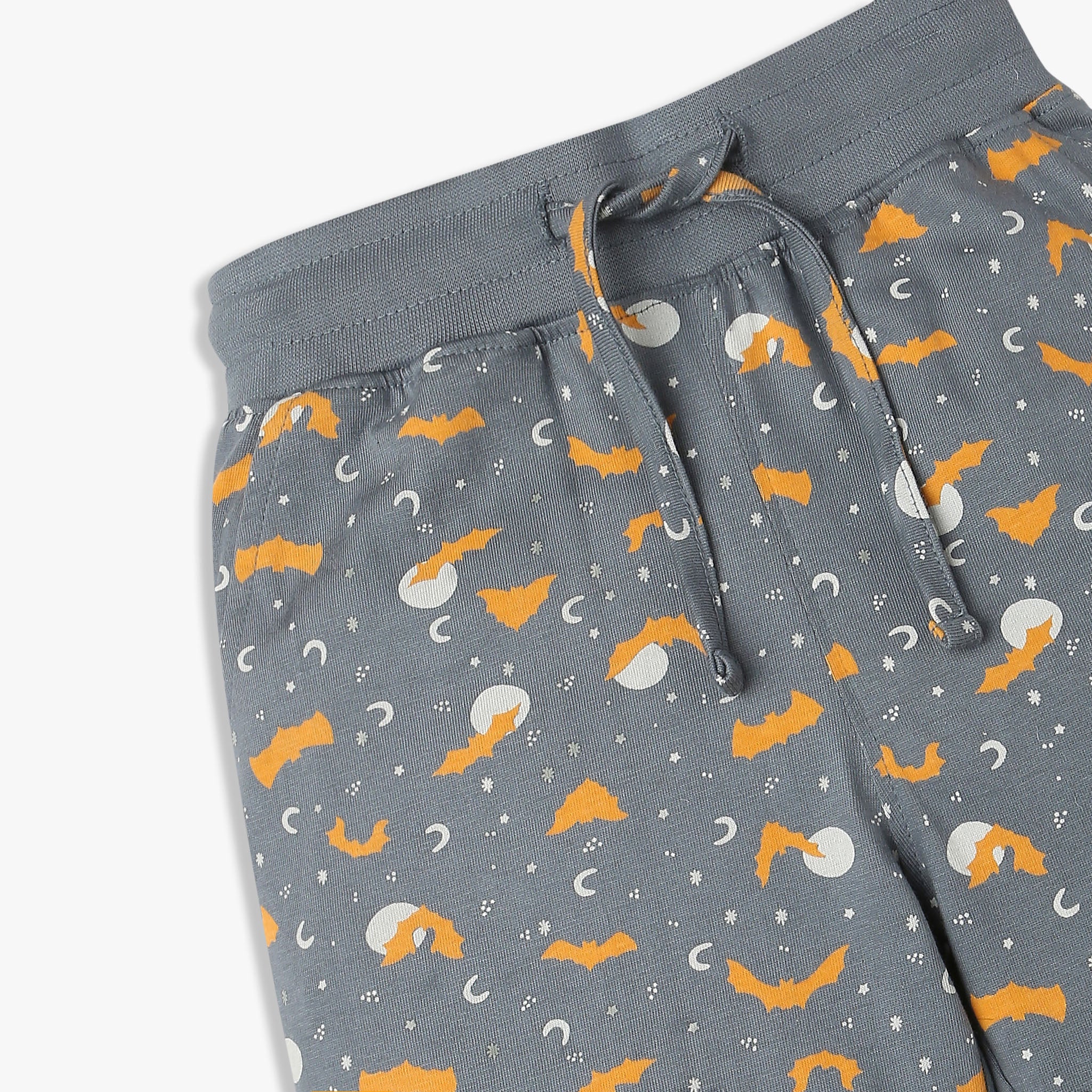 All Over Print Cotton T-Shirt with Track Pant Sleepwear Set - Image 7