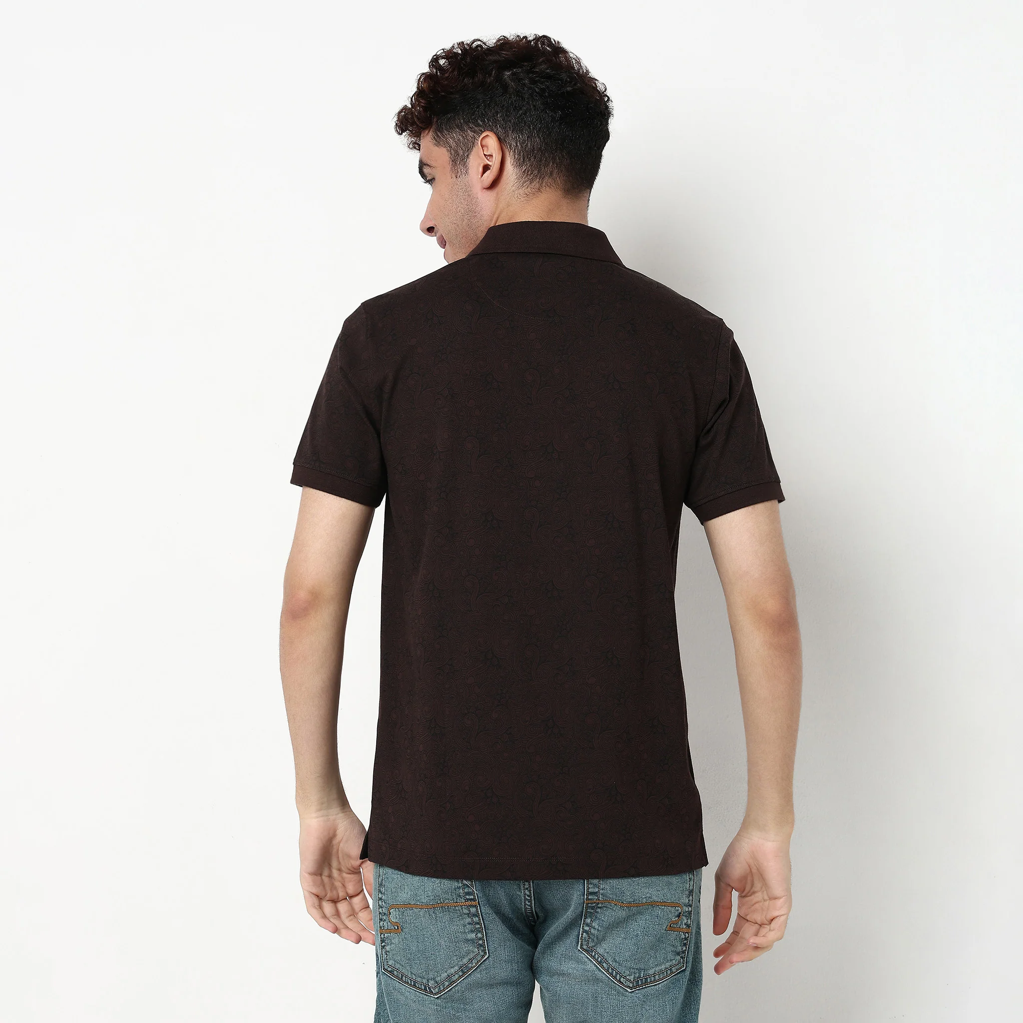 All Over Print Impressions Polo T-Shirt - Image 3