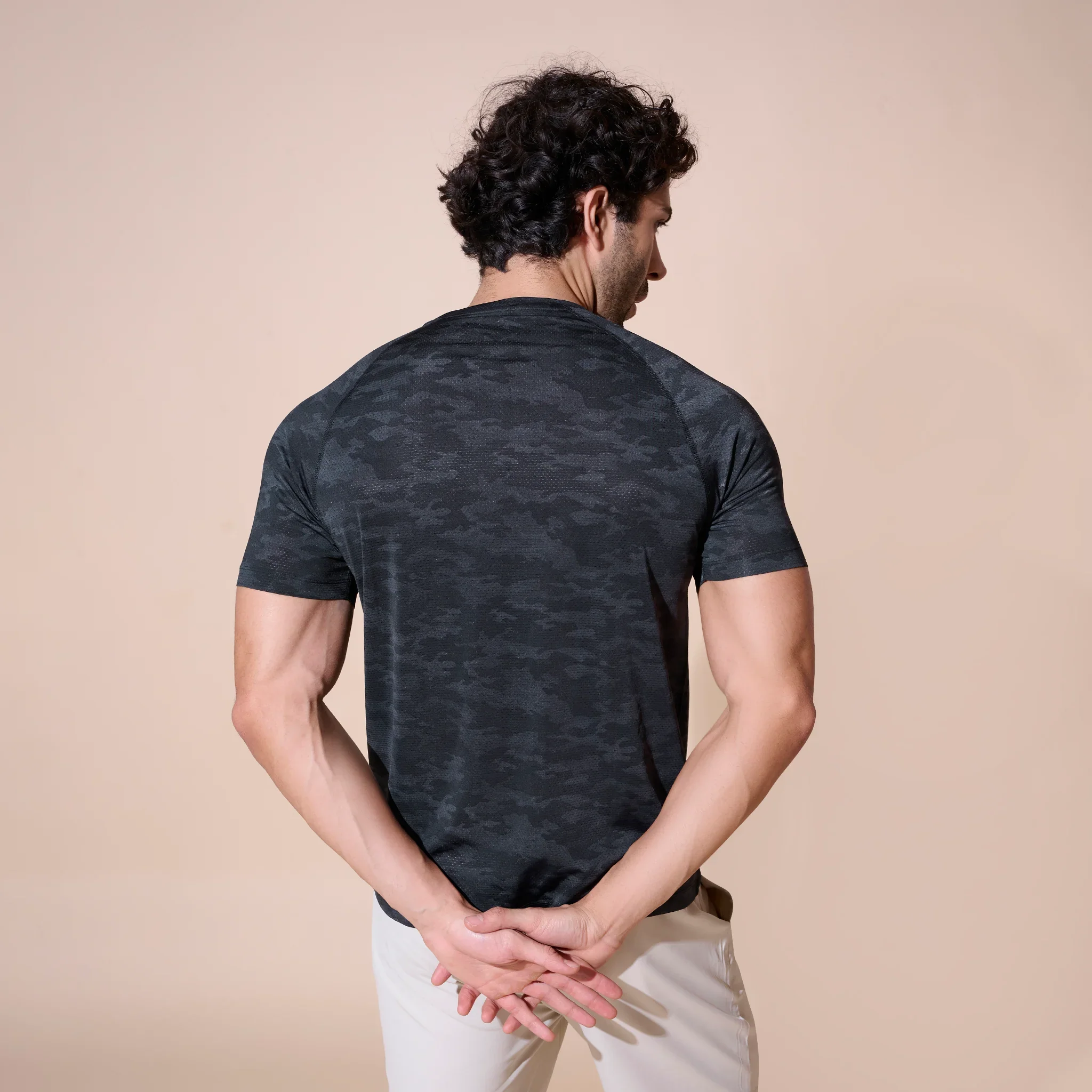 All Over Print Crew Neck Dynamax T-Shirt - Image 4