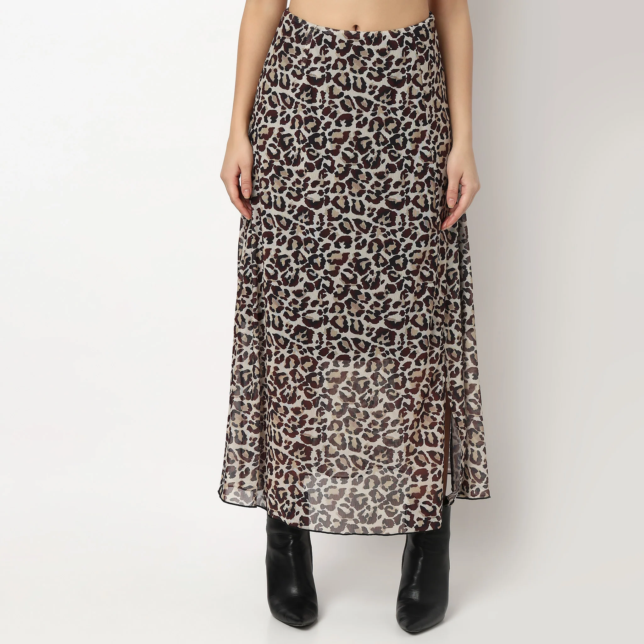 Animal Print Skirt - Image 2