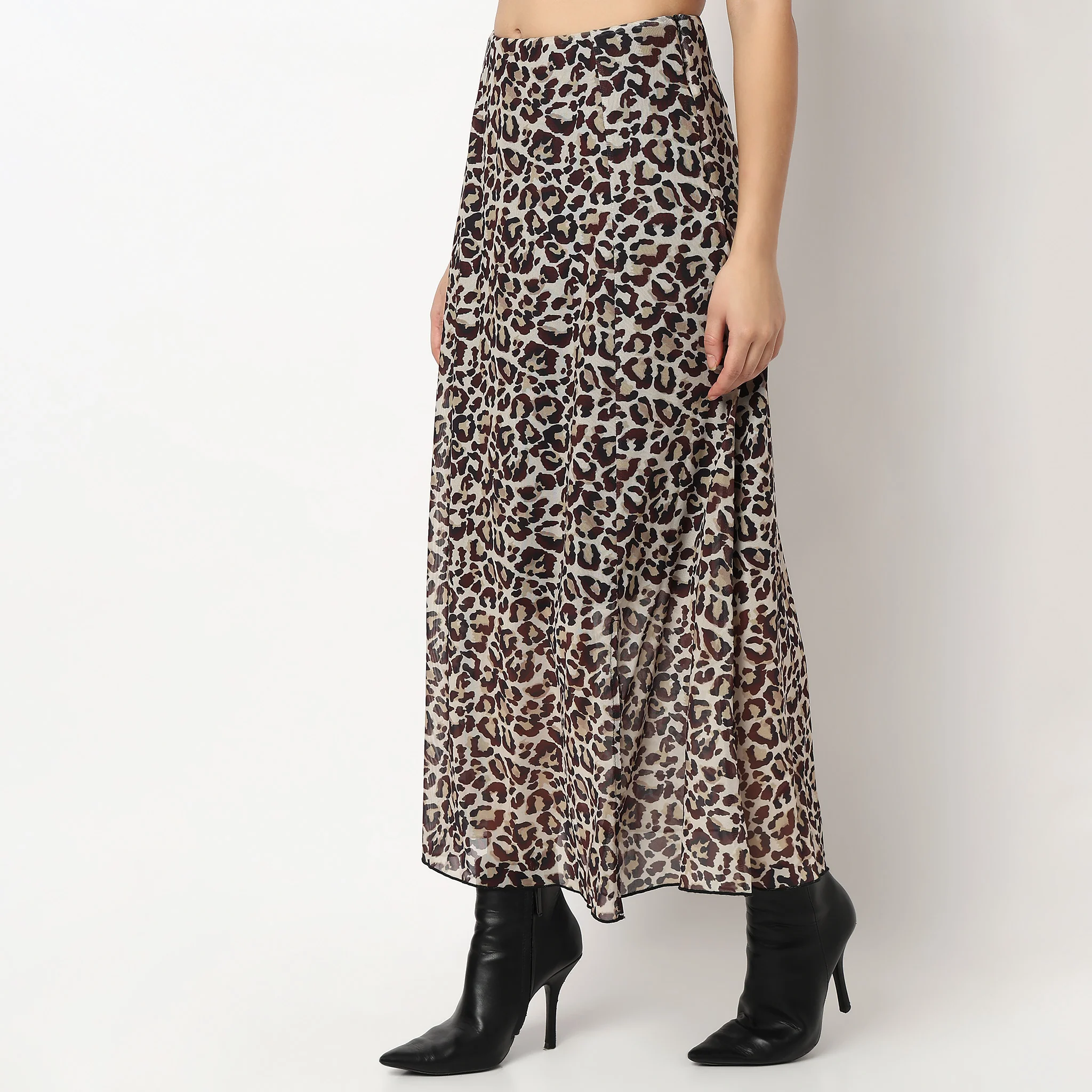Animal Print Skirt - Image 5