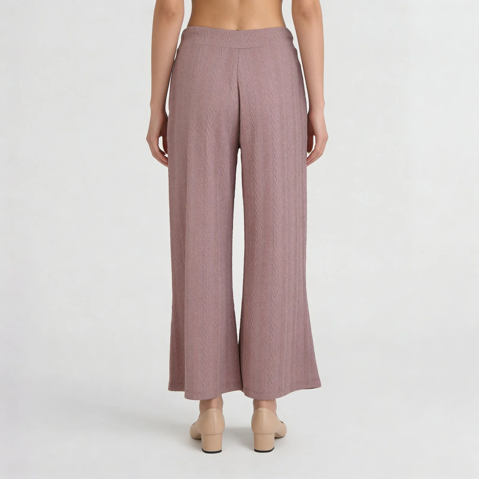 Ankle Length Structured Lounge Palazzos - Image 8