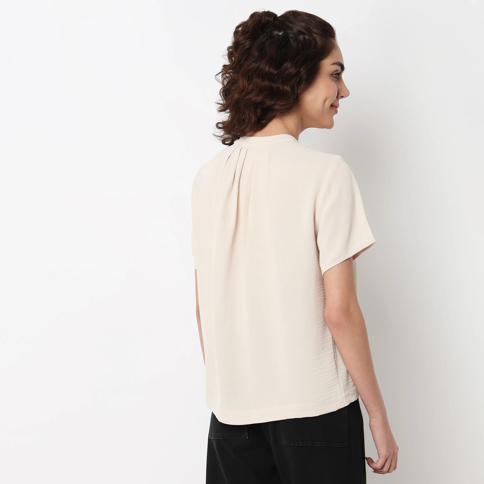 Band Neck Solid Top - Image 13