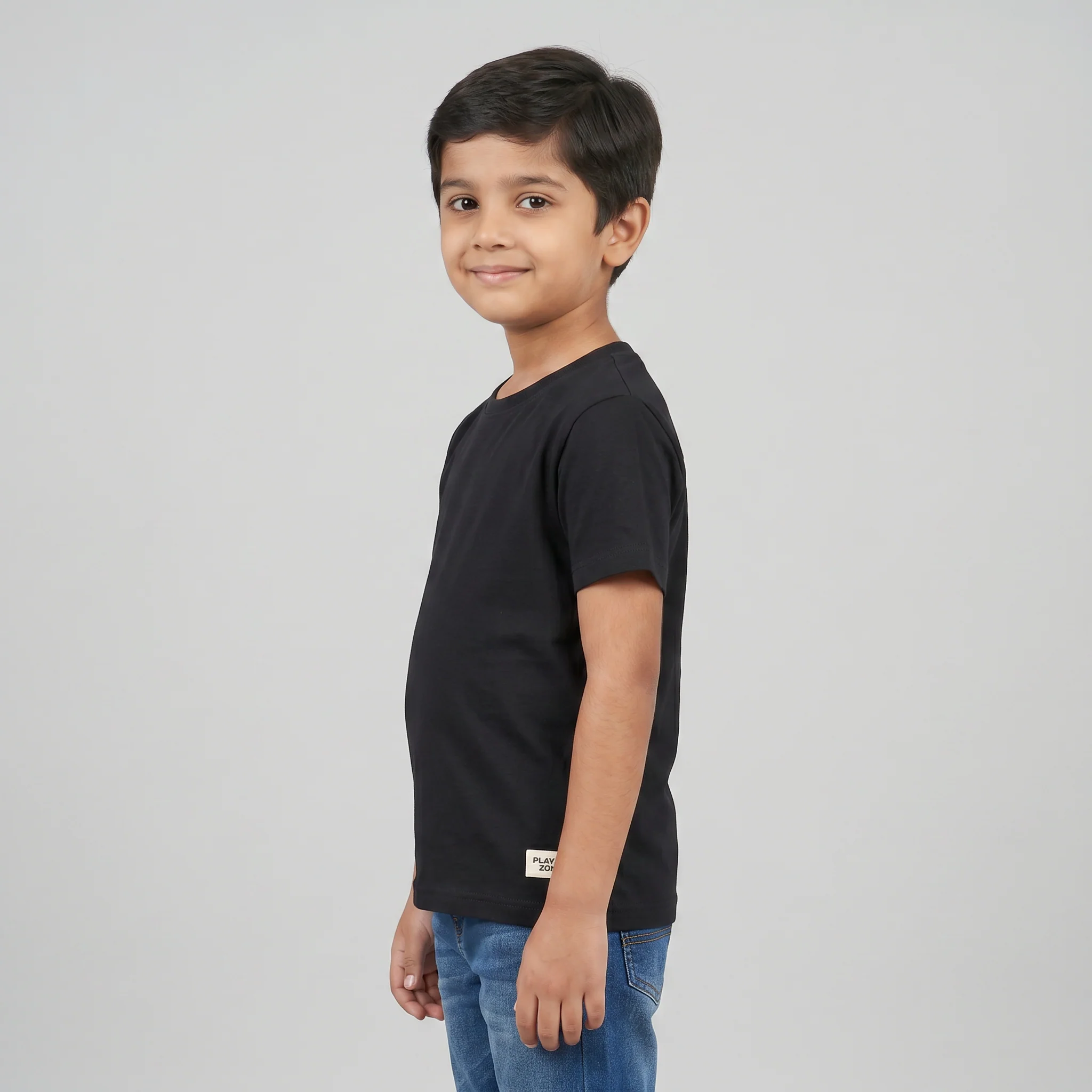 Boys Cotton Crew Neck T-Shirt - Image 10