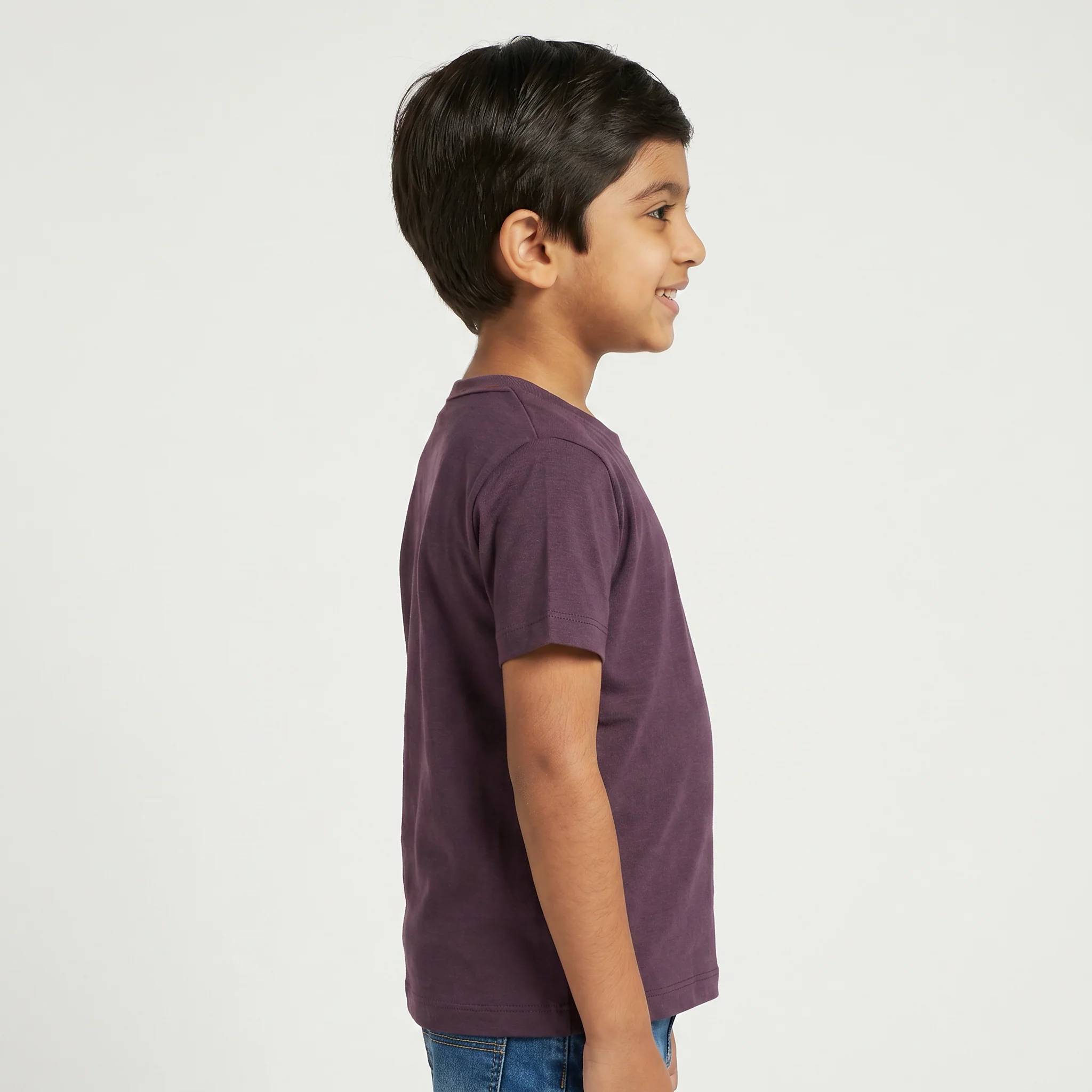 Boys Cotton Crew Neck T-Shirt - Image 2