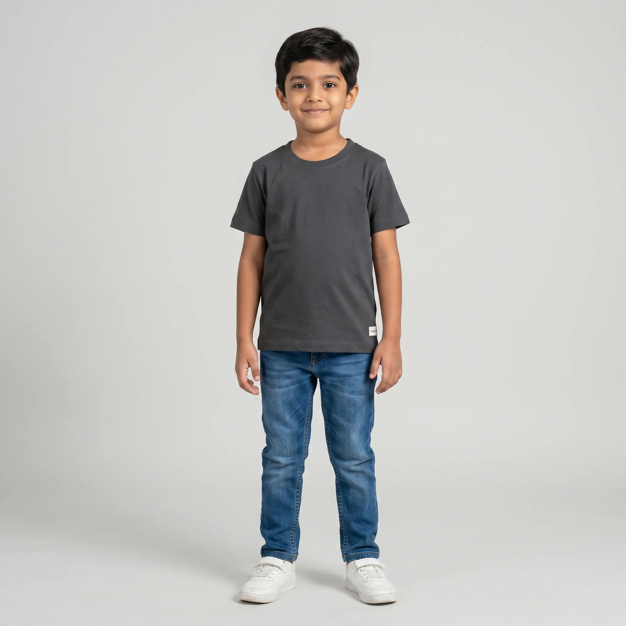 Boys Cotton Crew Neck T-Shirt - Image 21