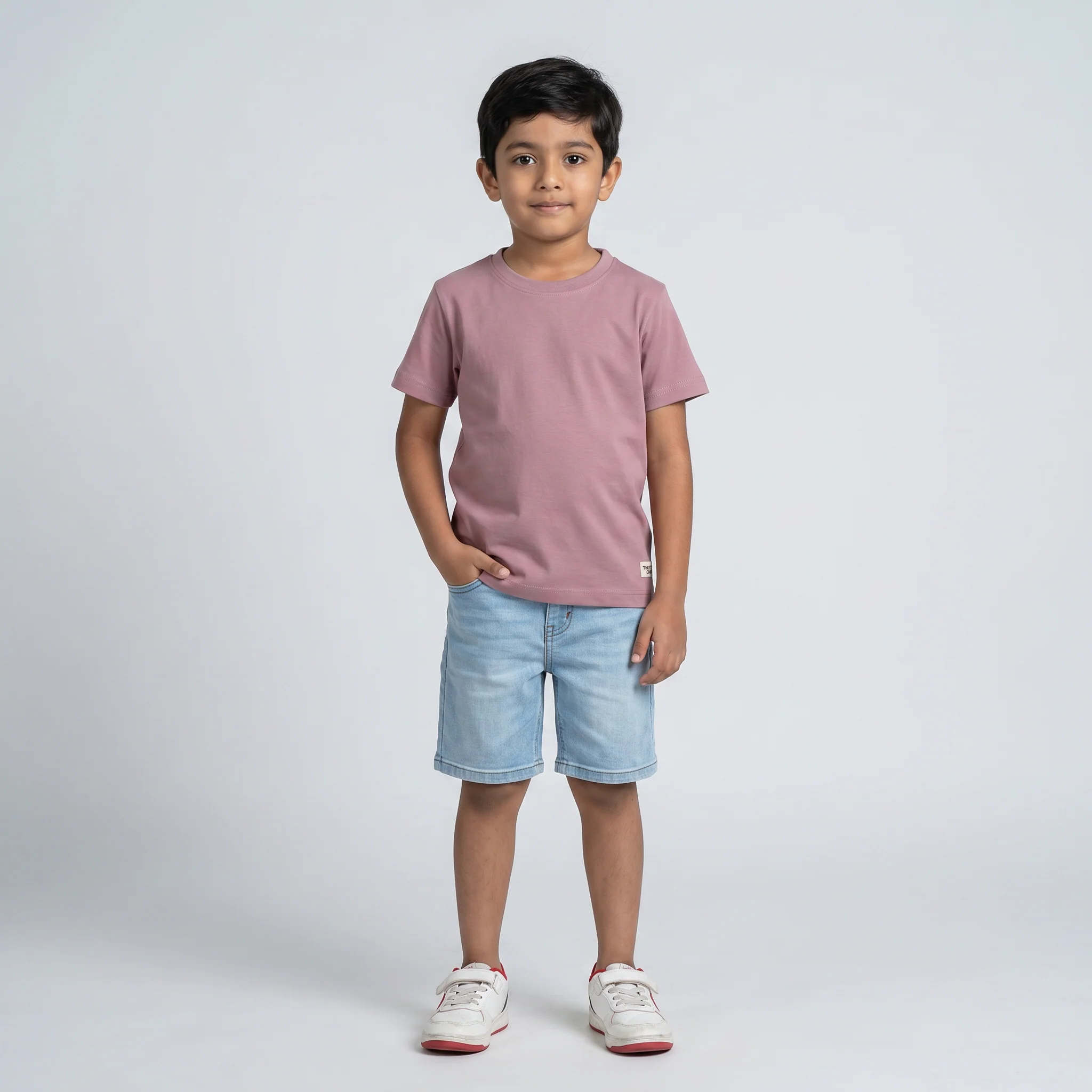 Boys Cotton Crew Neck T-Shirt - Image 49