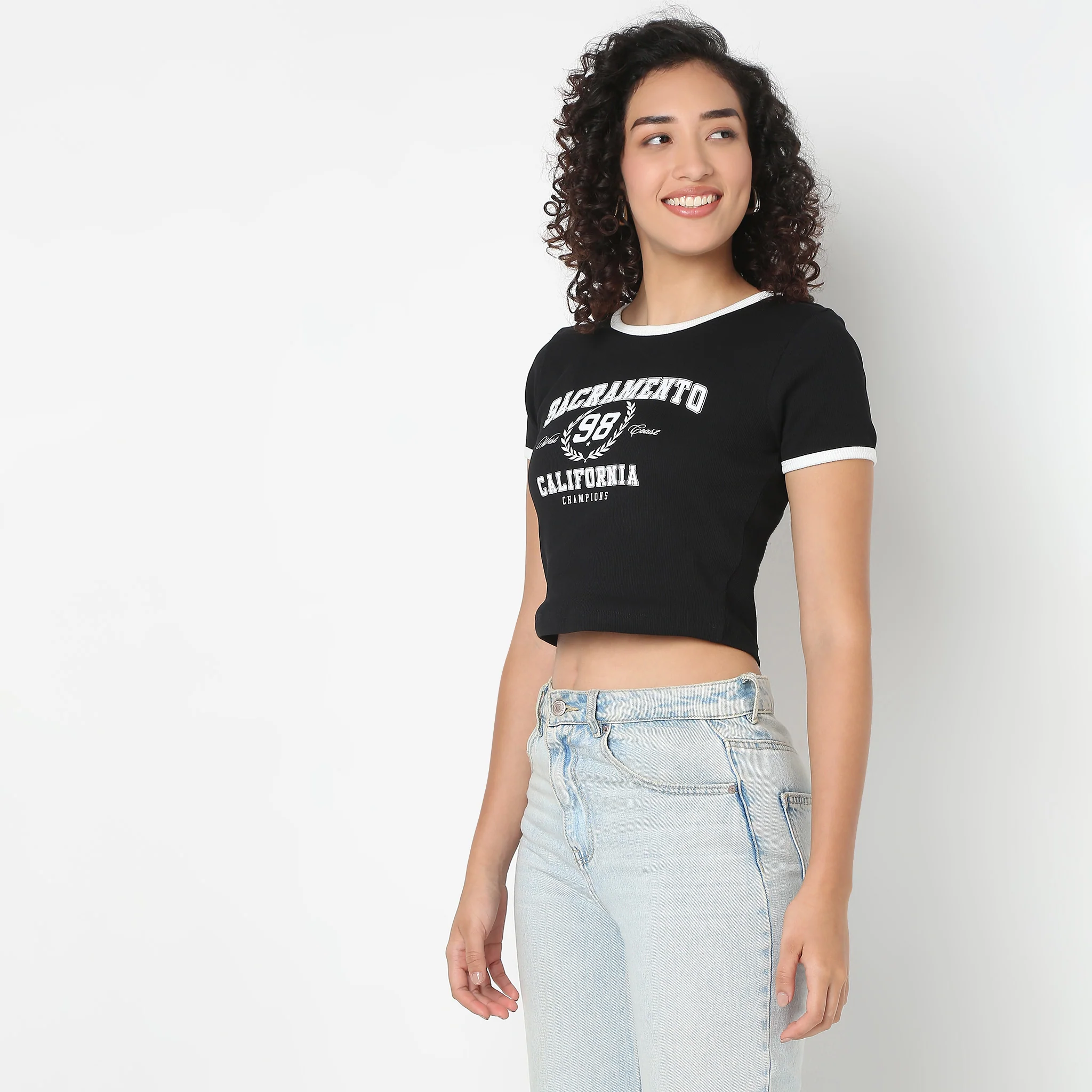 Betty Front Print Graphic Tee - Image 5