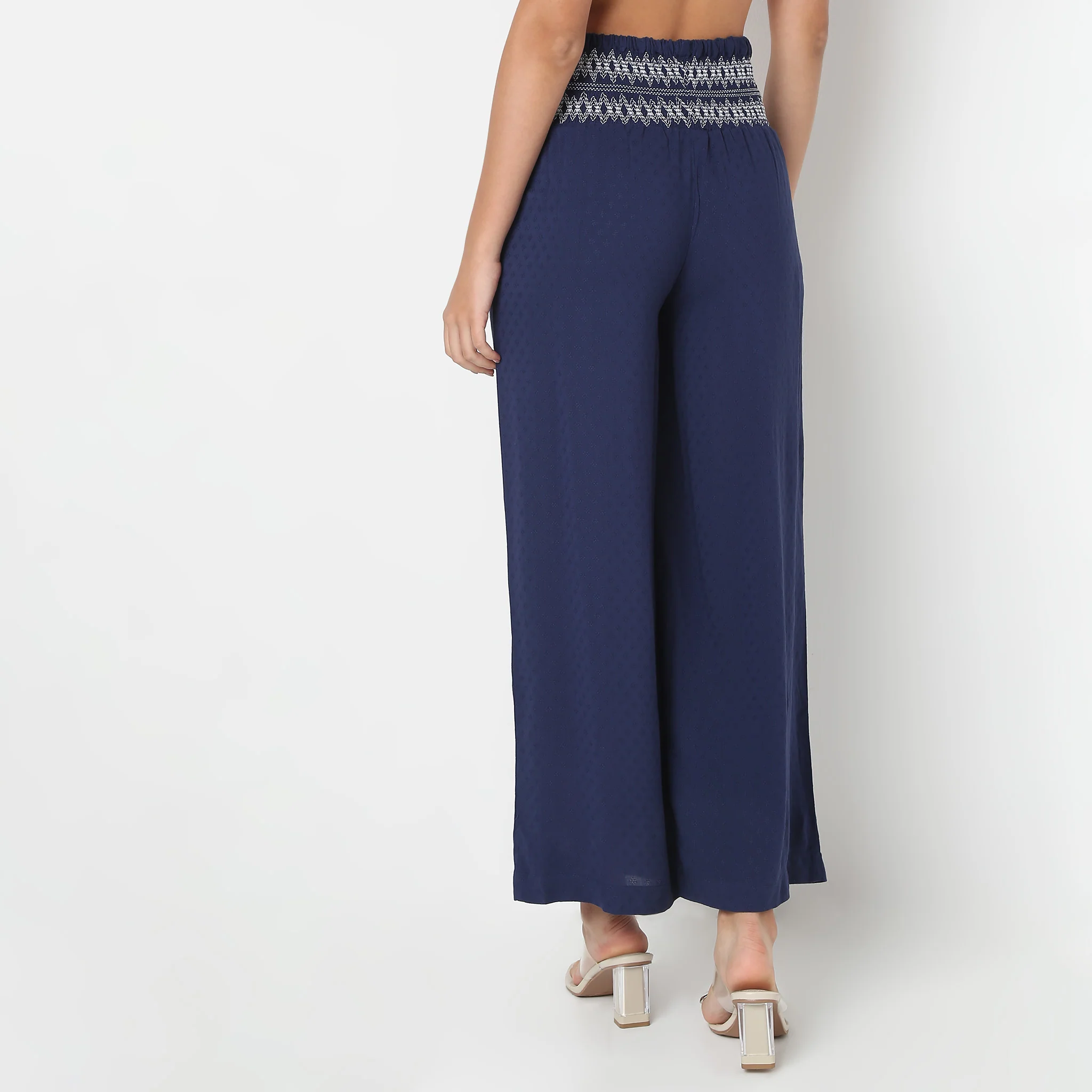 Betty Palazzo With Embroidery Detail - Image 3