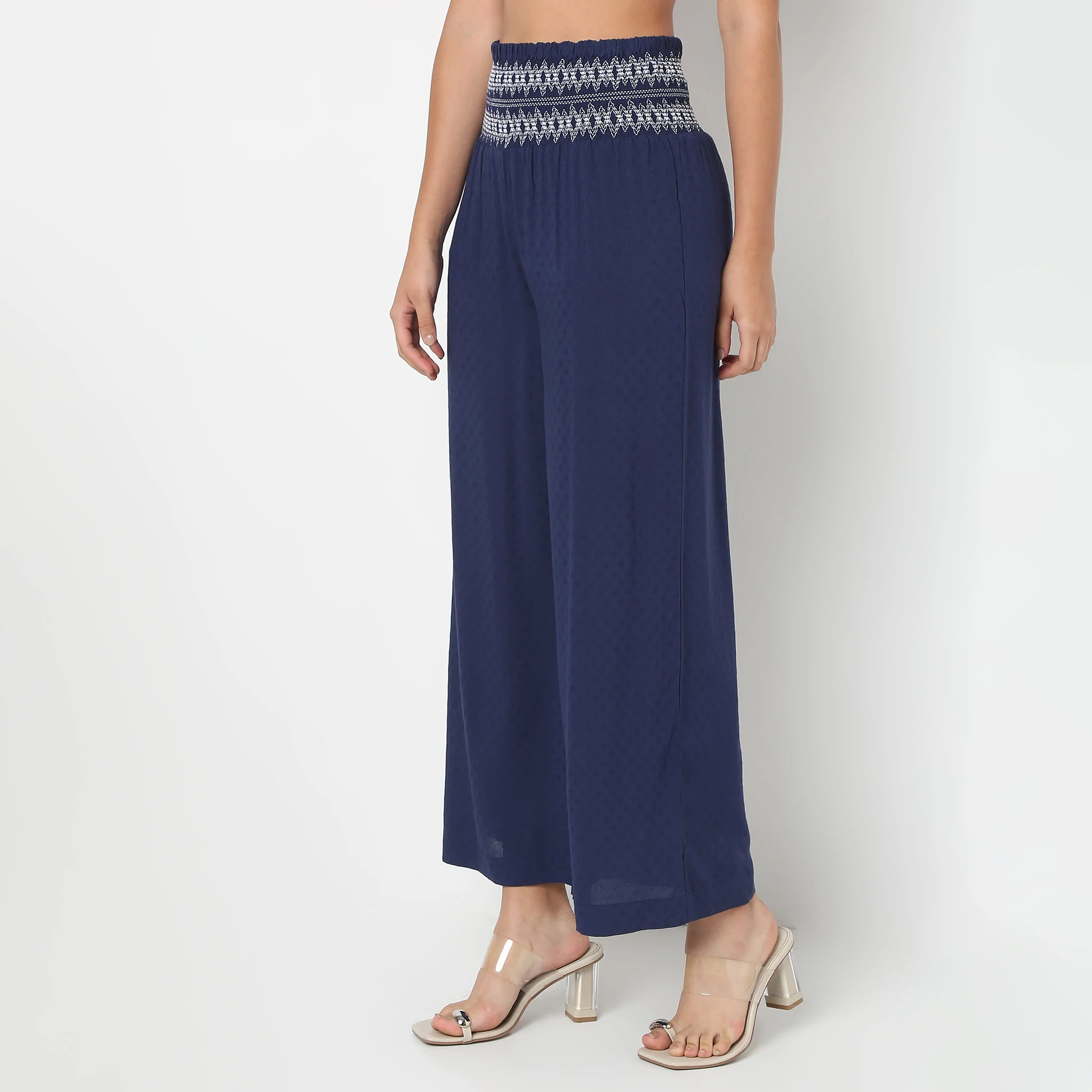 Betty Palazzo With Embroidery Detail - Image 5