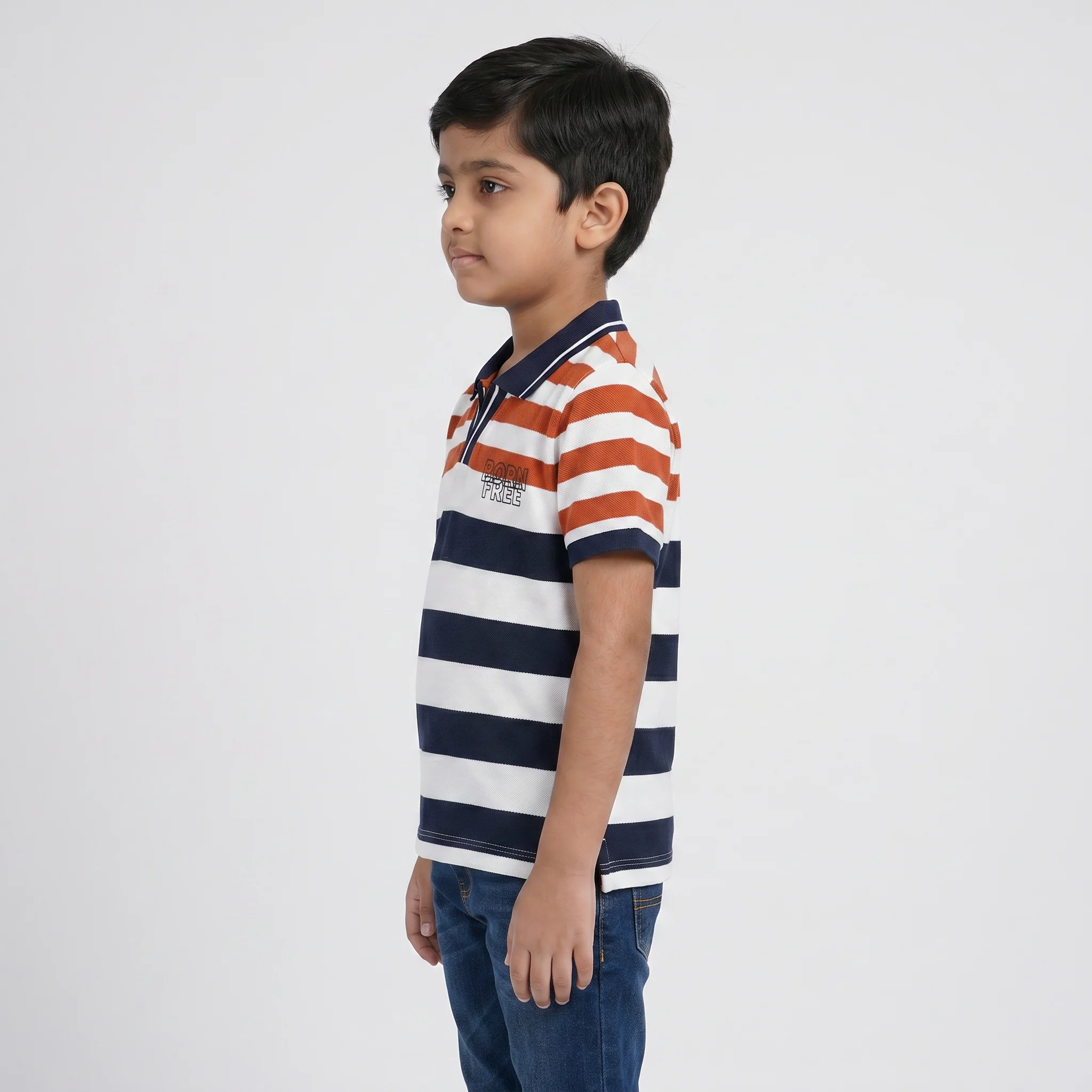Boys Cotton Polo T-Shirt - Image 2