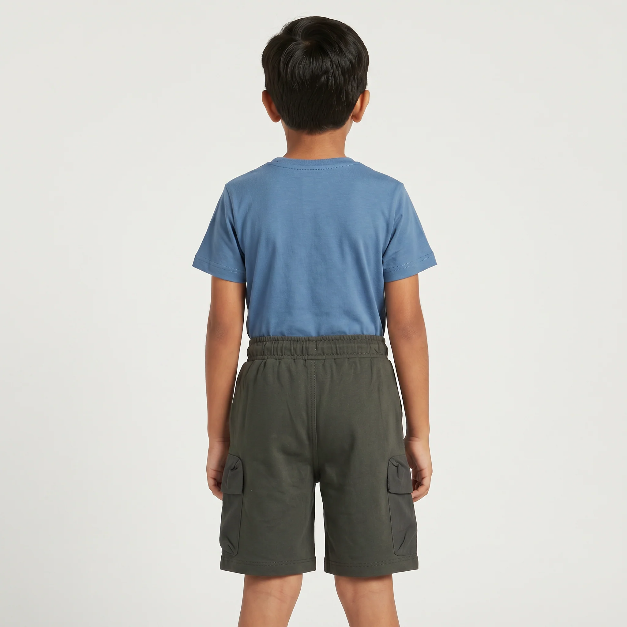 Boys Cut and Sew Shorts - Image 3