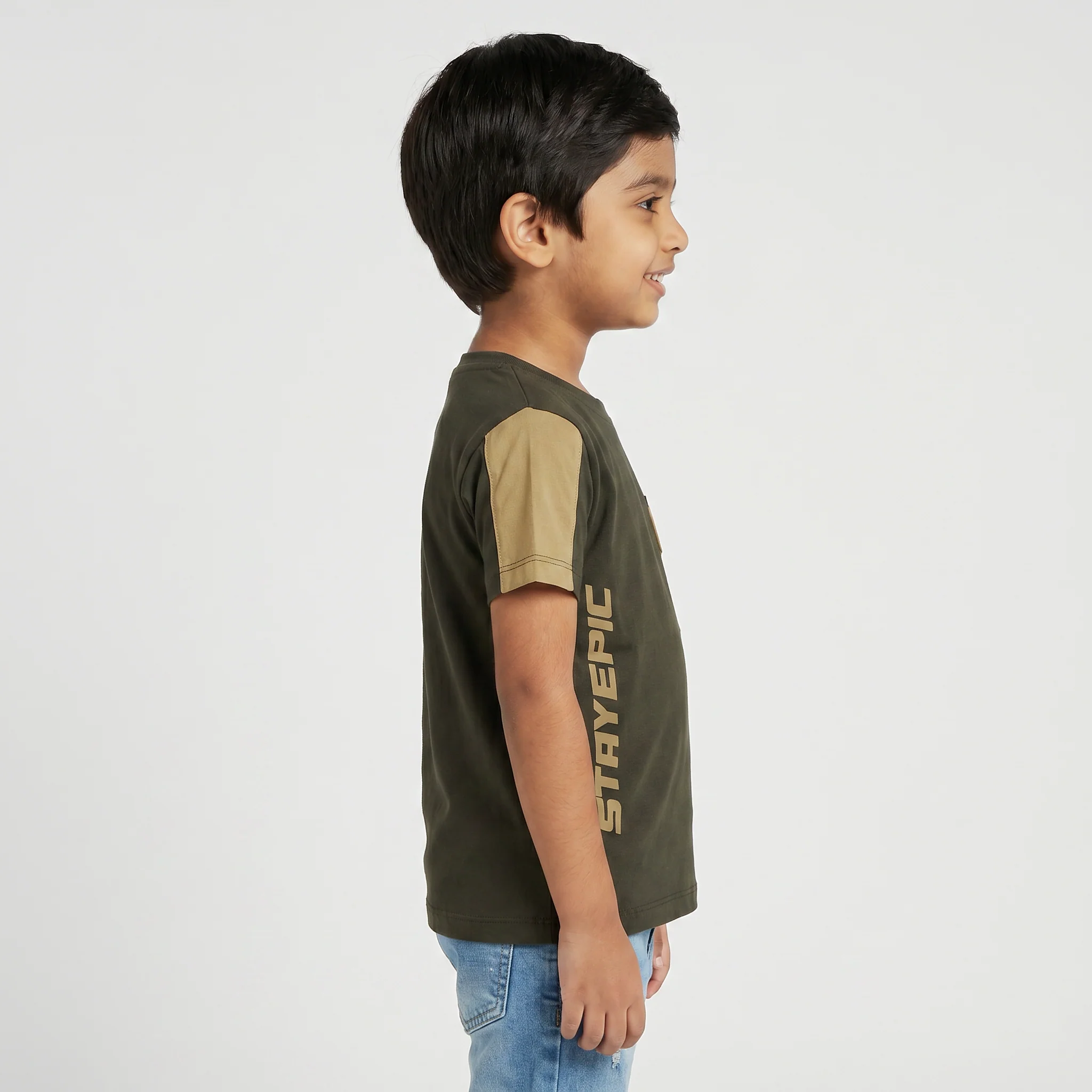 Boys Cotton Cut And Sew T-Shirt - Image 2