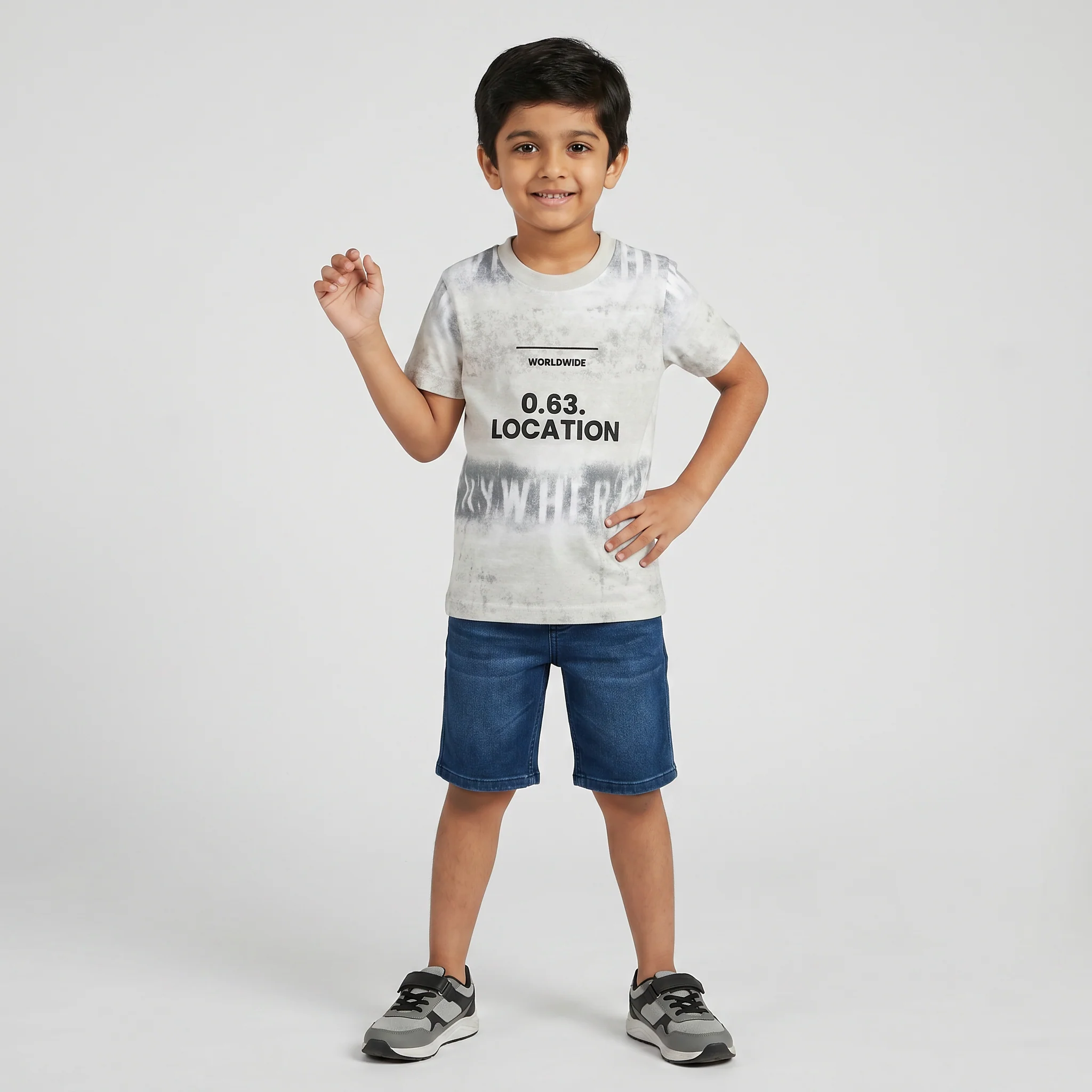 Boys Cotton Printed T-Shirt