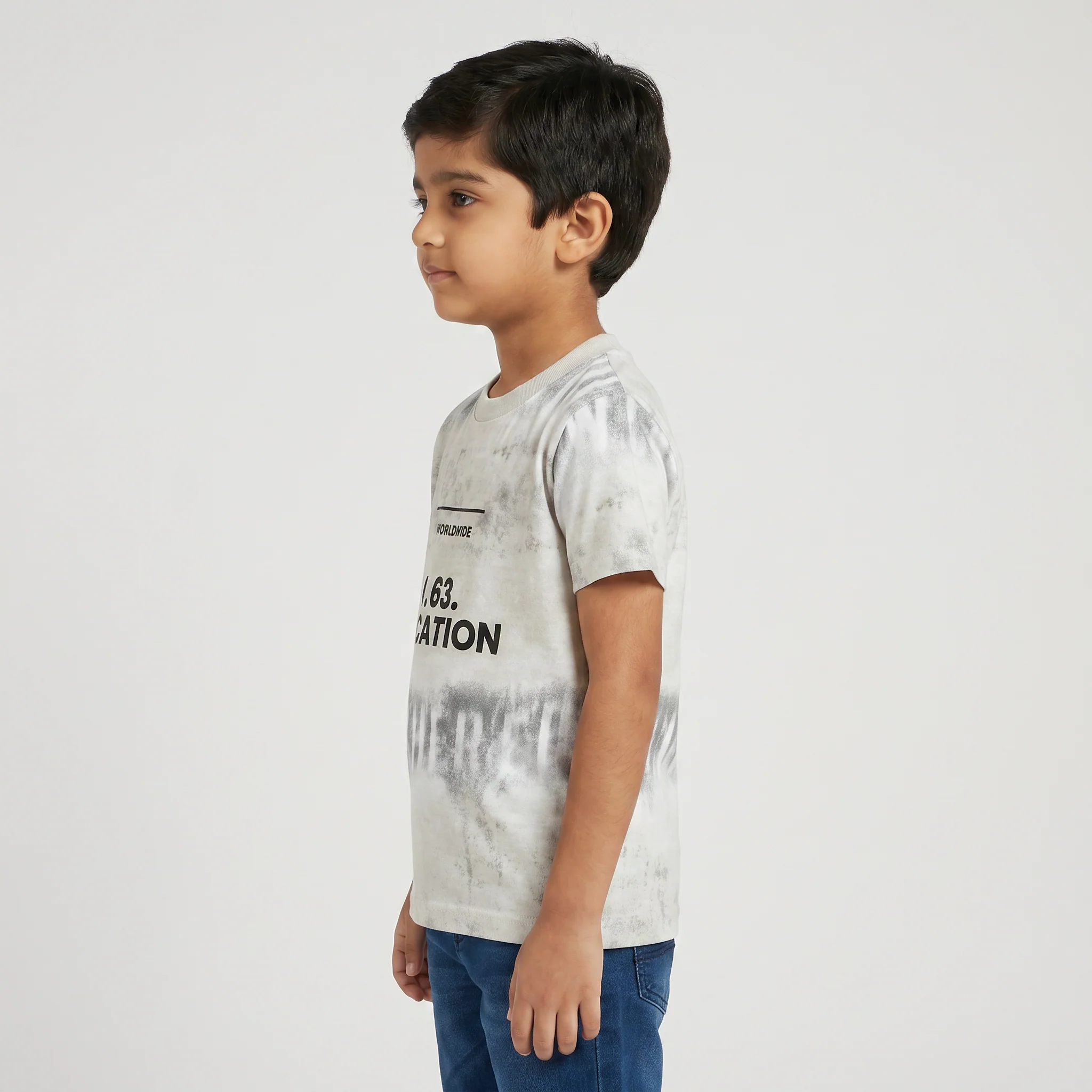 Boys Cotton Printed T-Shirt - Image 2