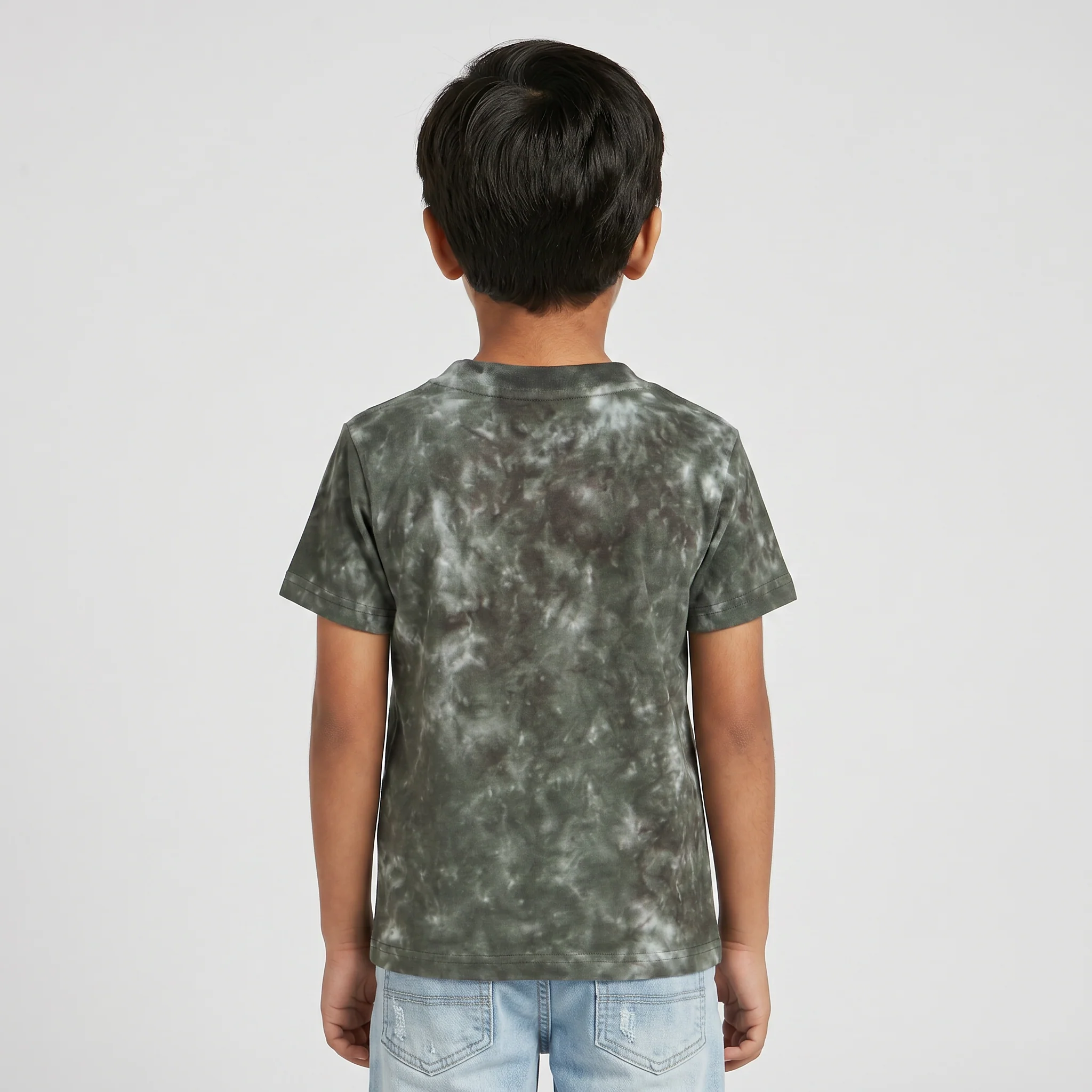 Boys Cotton Tie - Dye T-Shirt - Image 3