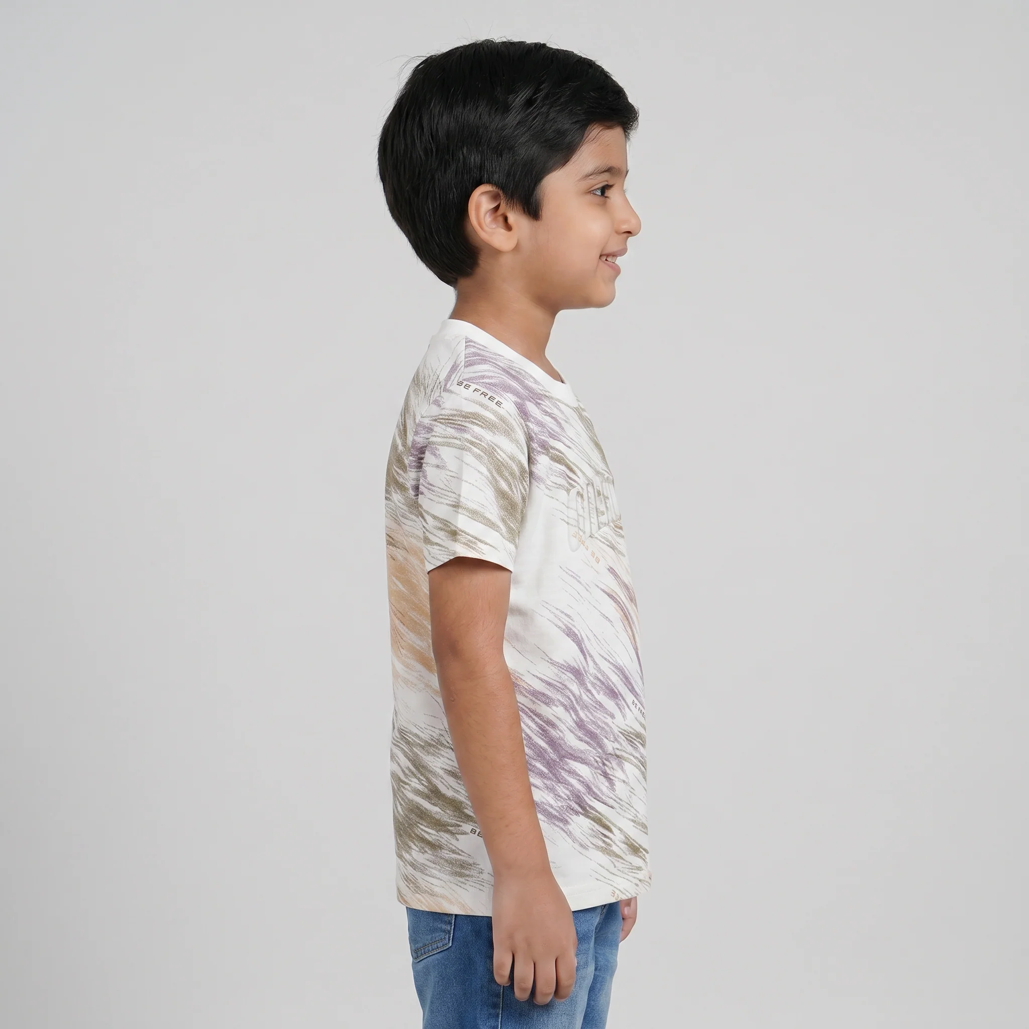 Boys Cotton Printed T-Shirt - Image 2