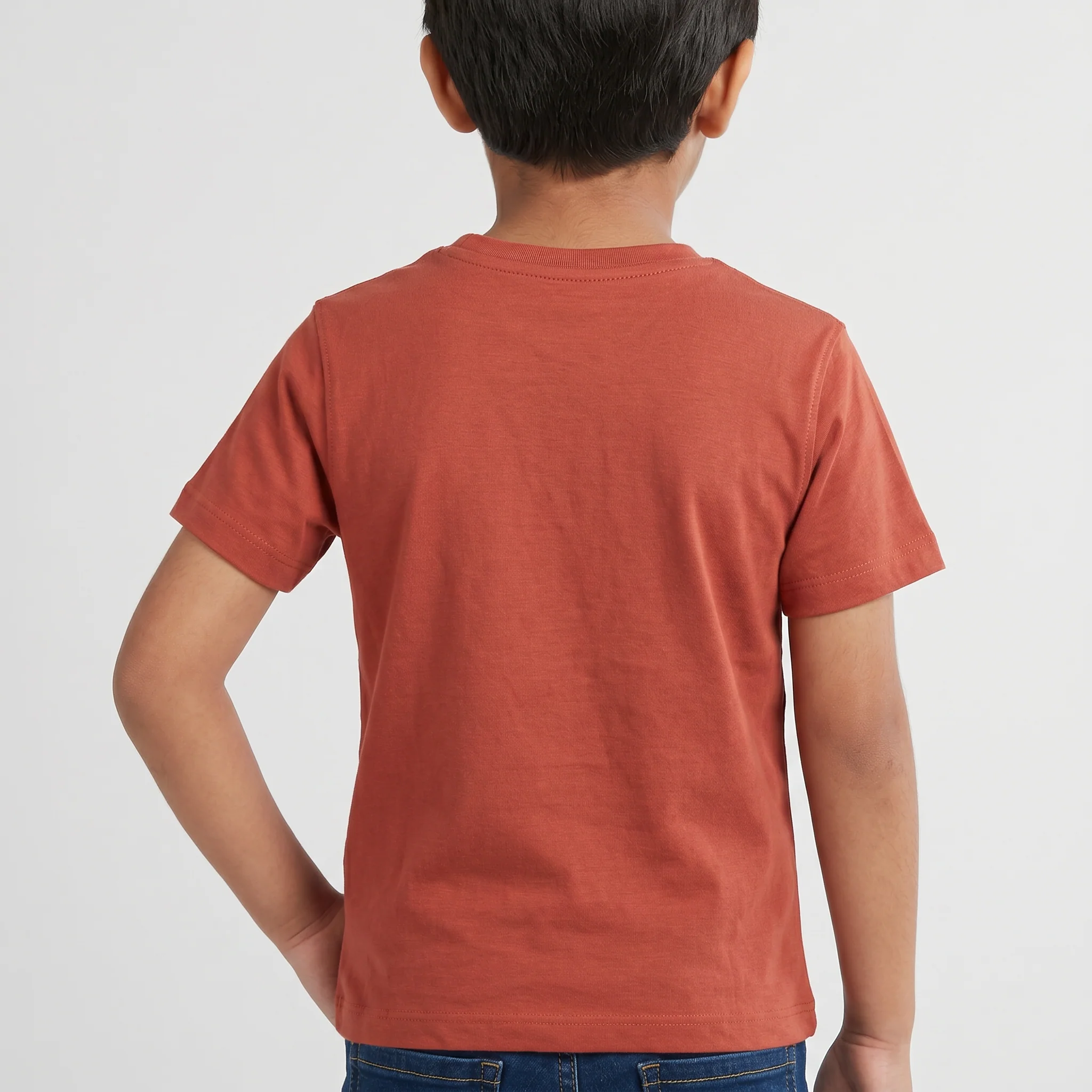 Boys Cotton Crew Neck Graphitee - Image 3