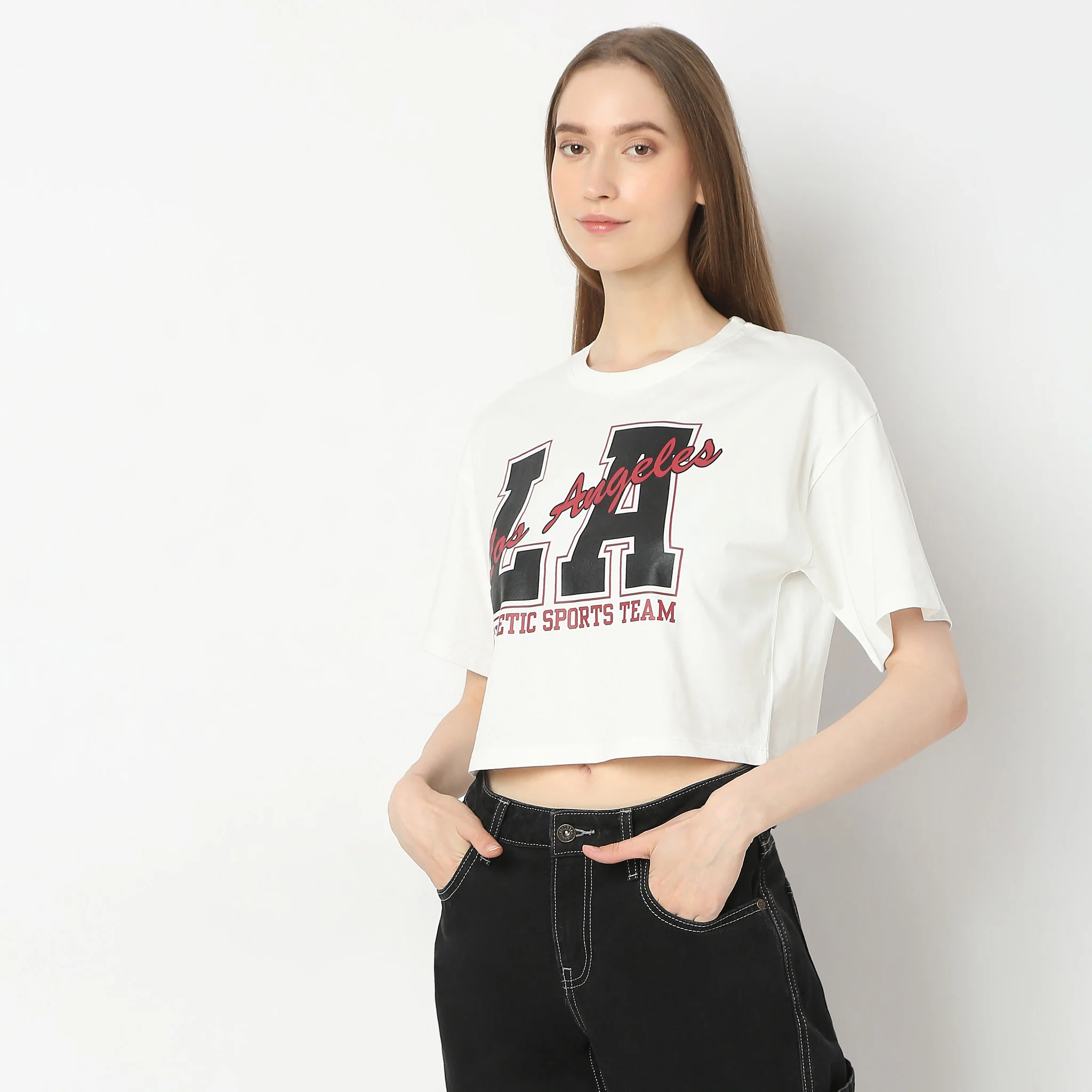 Boxy Fit Graphic T-Shirt - Image 5