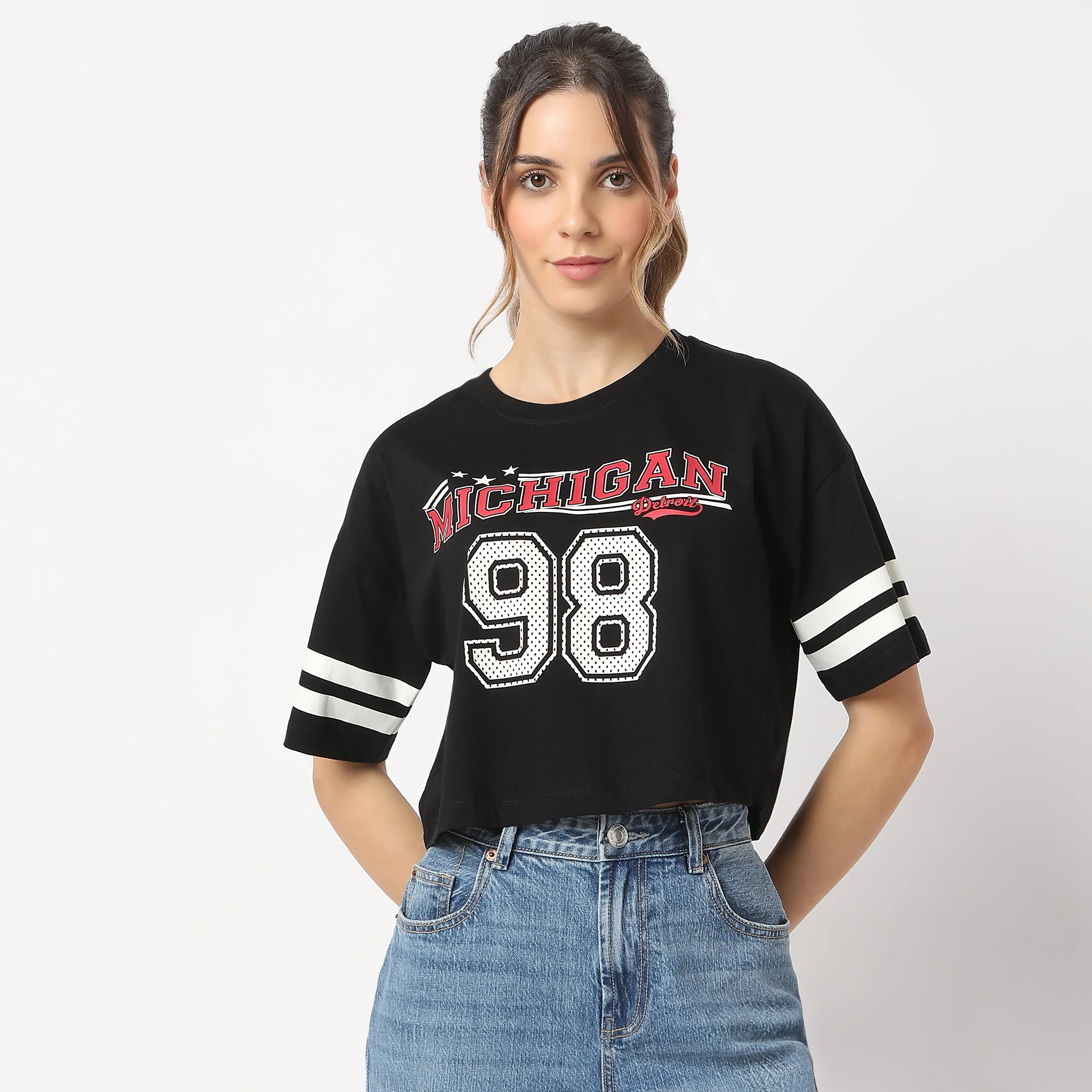 Boxy Fit Graphic T-Shirt - Image 7