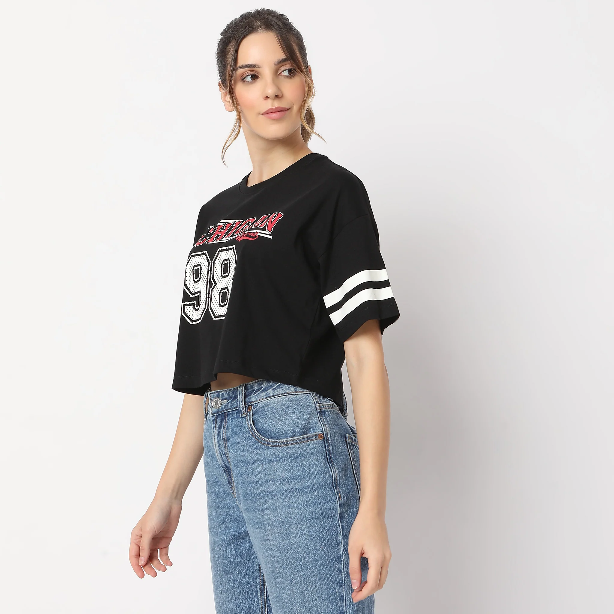 Boxy Fit Graphic T-Shirt - Image 9