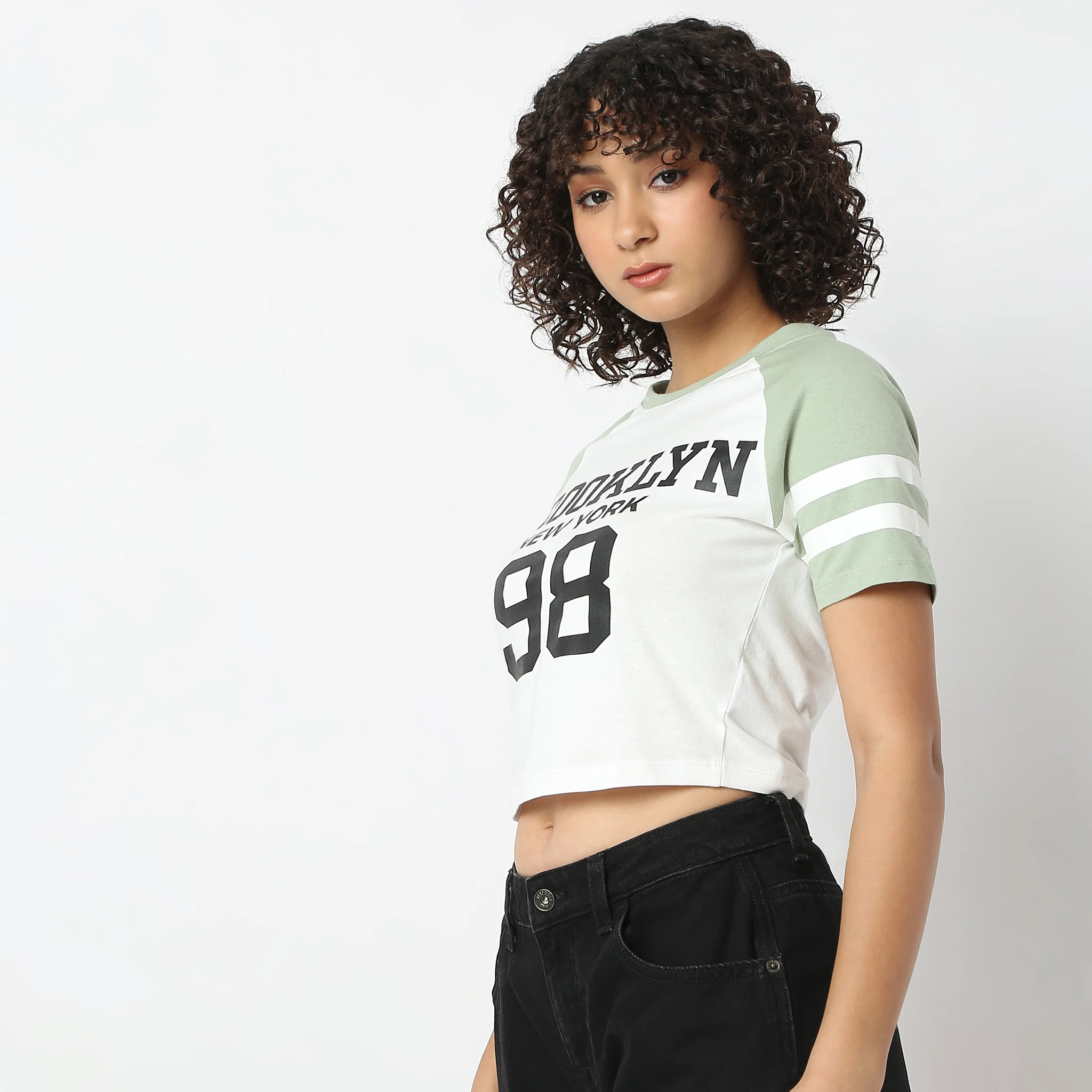 Boxy Fit Printed T-Shirt - Image 4