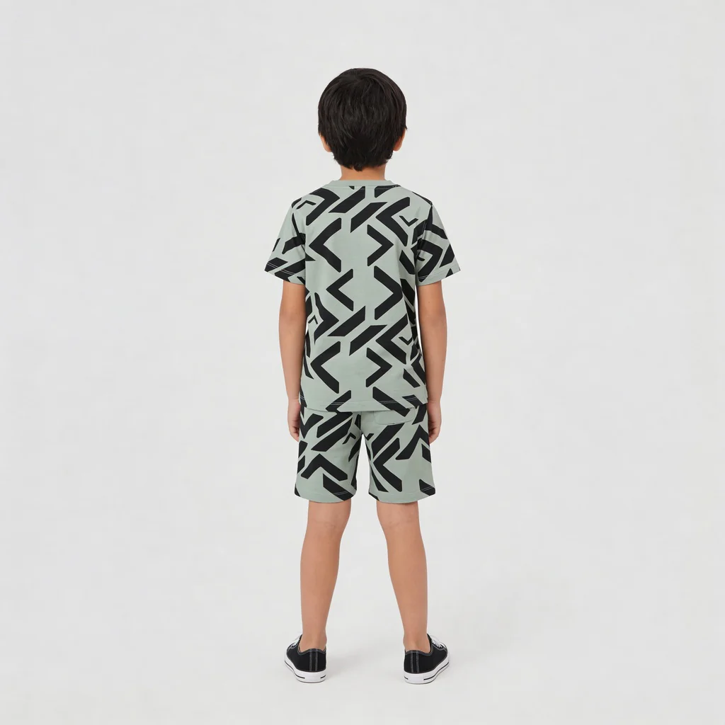 Boys Cotton Crew Neck Future Squad T-Shirt - Image 3