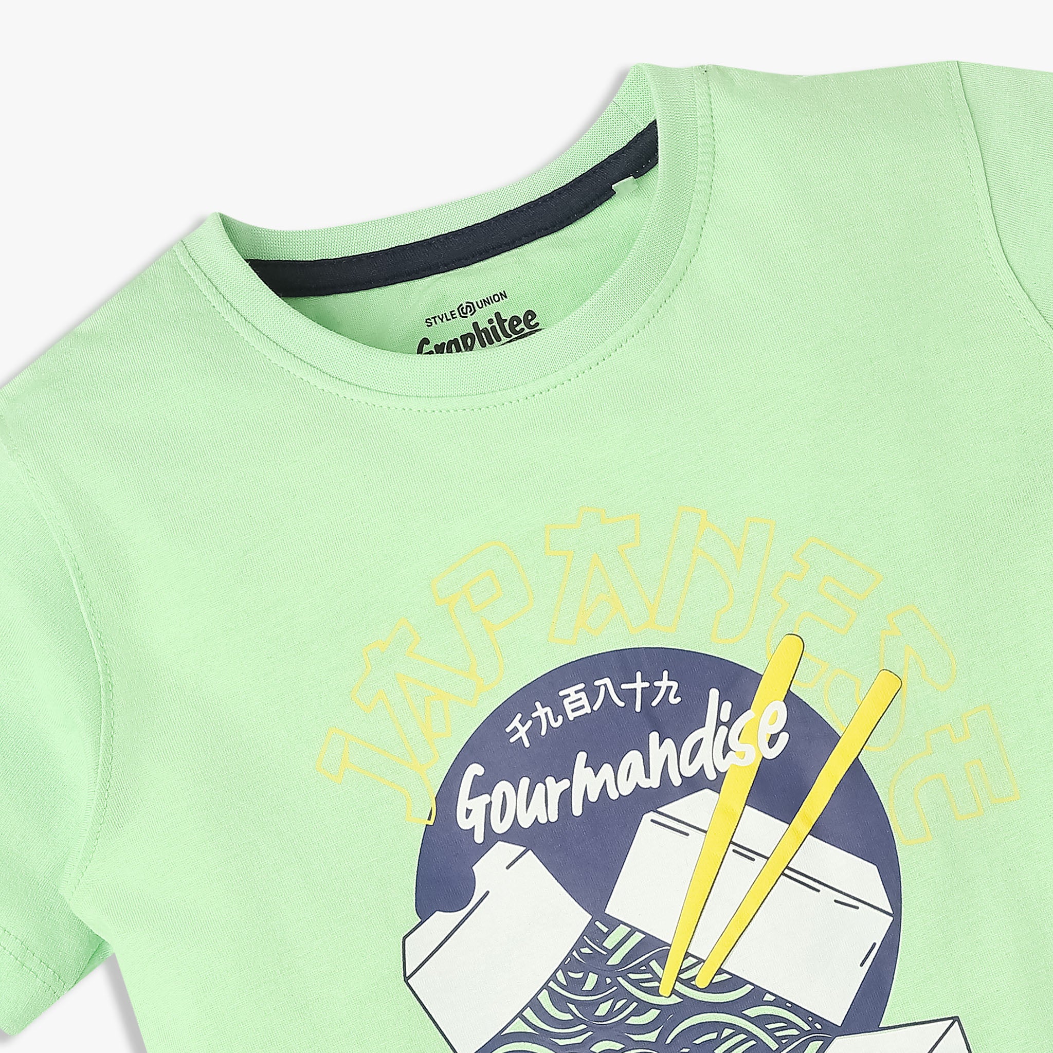 Boys Cotton Crew Neck Graphitee - Image 3