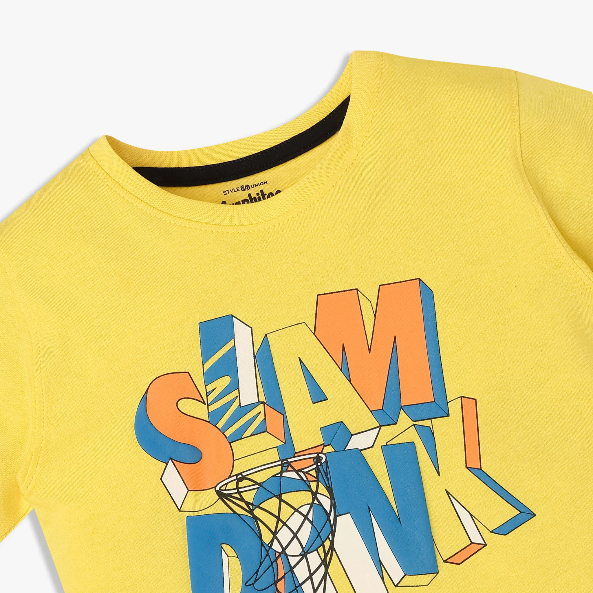 Boys Cotton Crew Neck Graphitee - Image 3