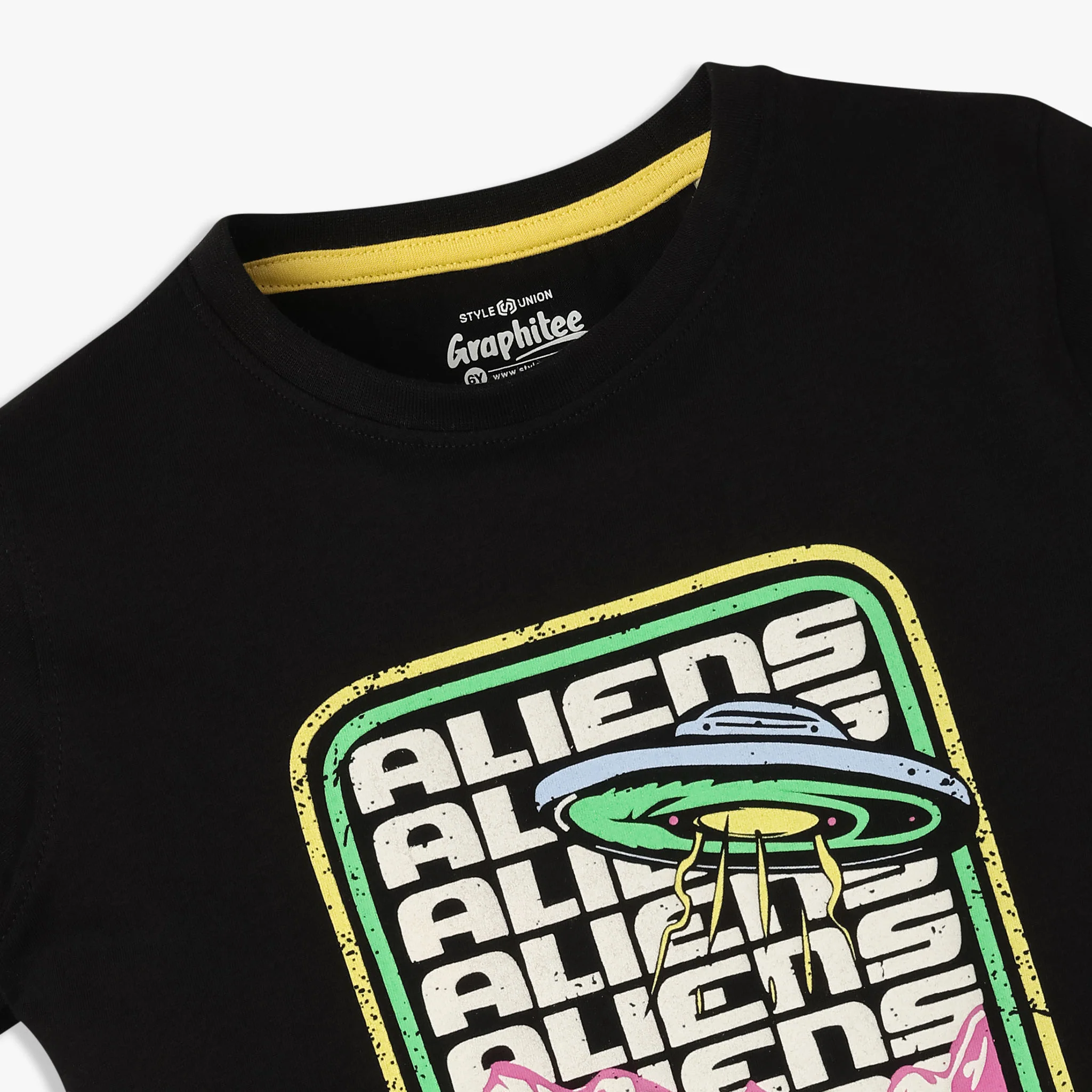Boys Cotton Crew Neck Graphitee - Image 3