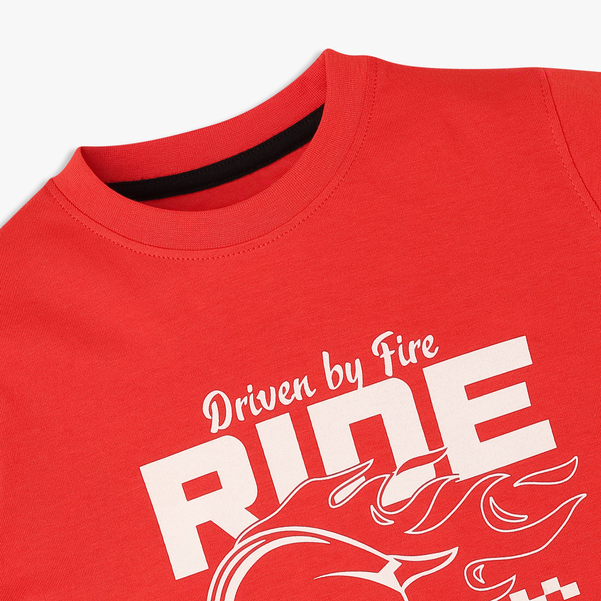 Boys Cotton Crew Neck Graphitee - Image 3