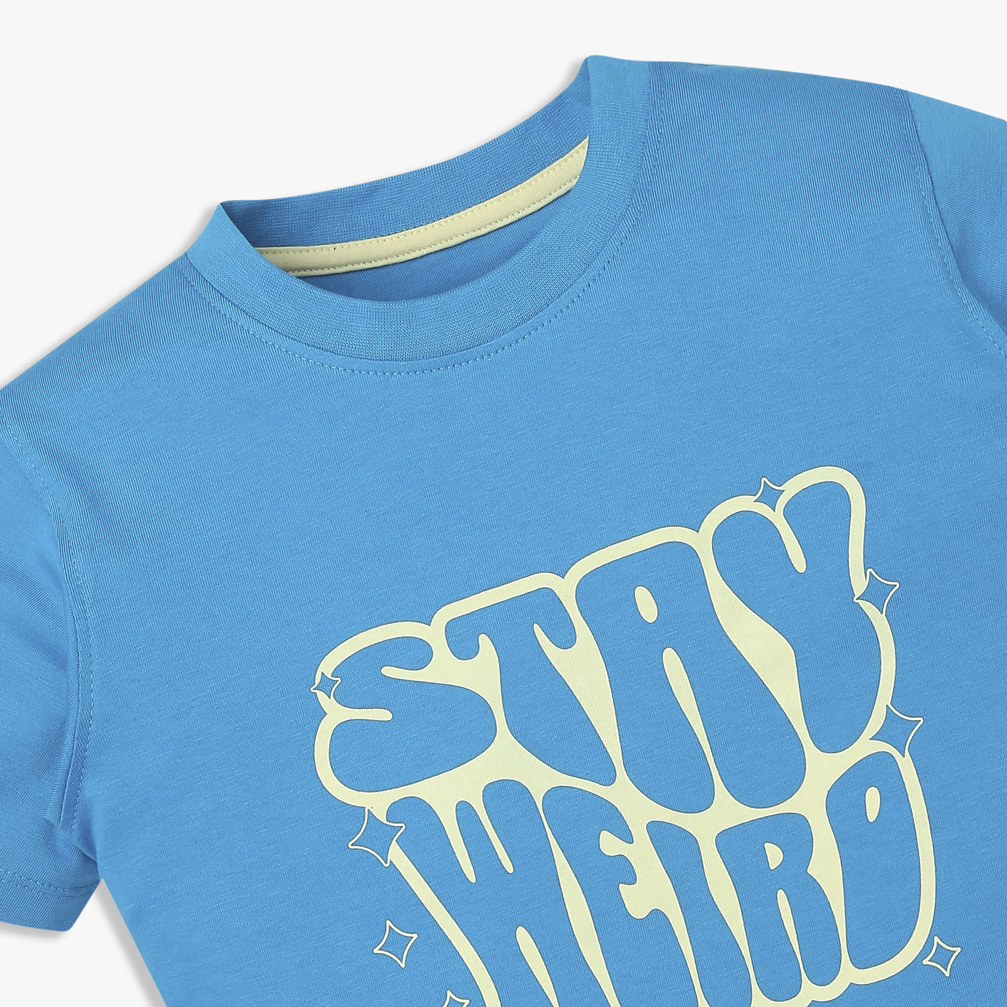 Boys Cotton Crew Neck Graphitee - Image 3