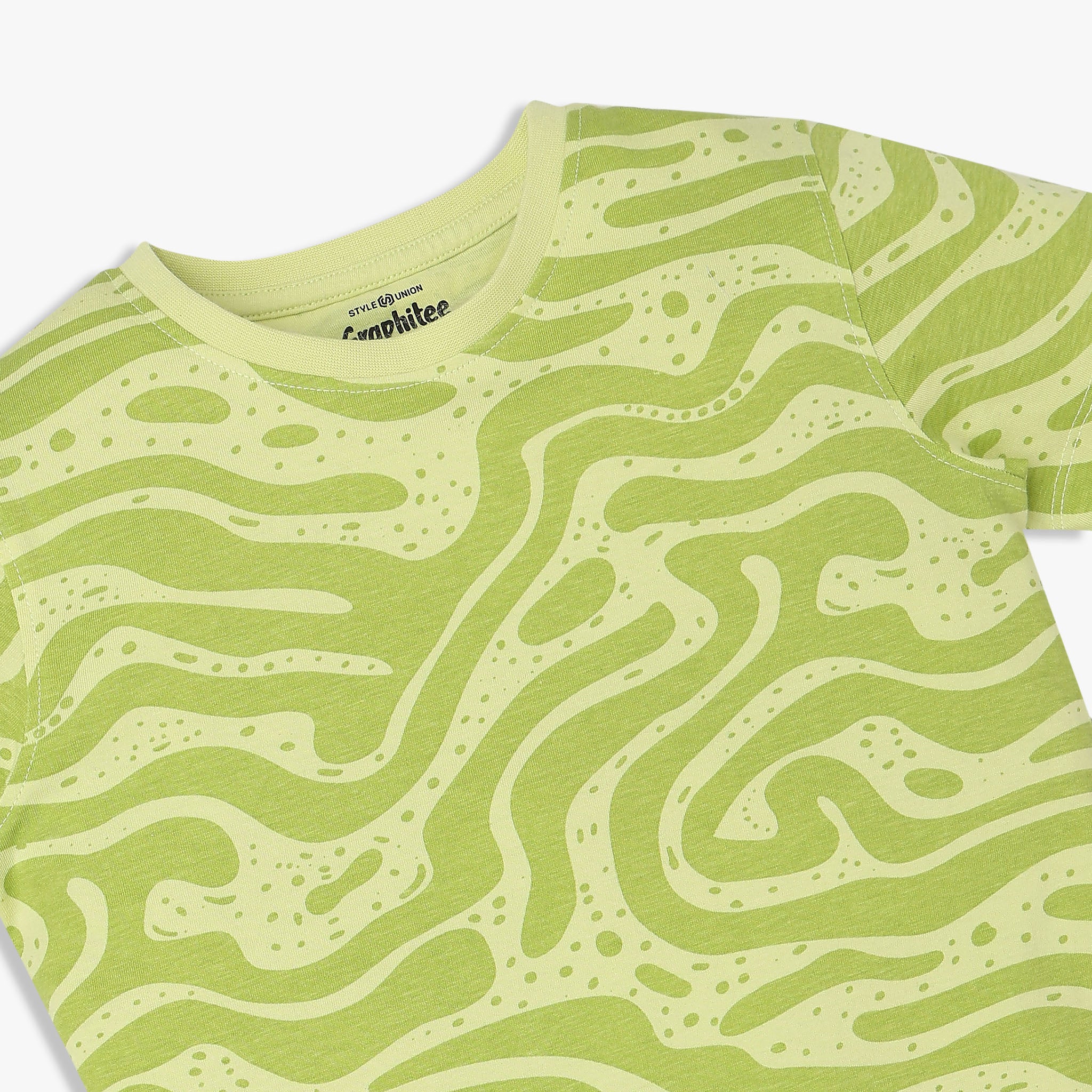Boys Cotton Crew Neck Graphitee - Image 3