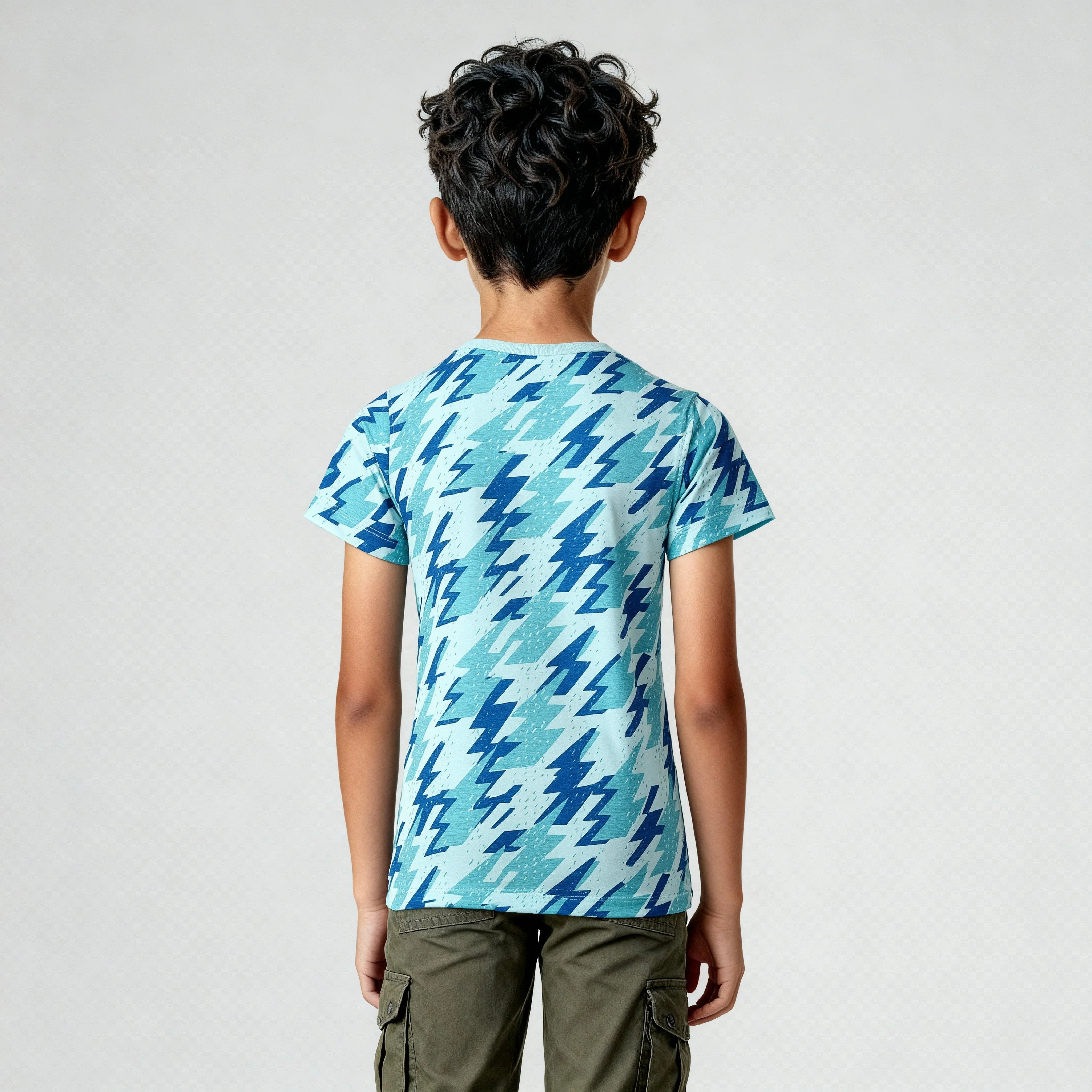 Boys Cotton Crew Neck Graphitee - Image 3