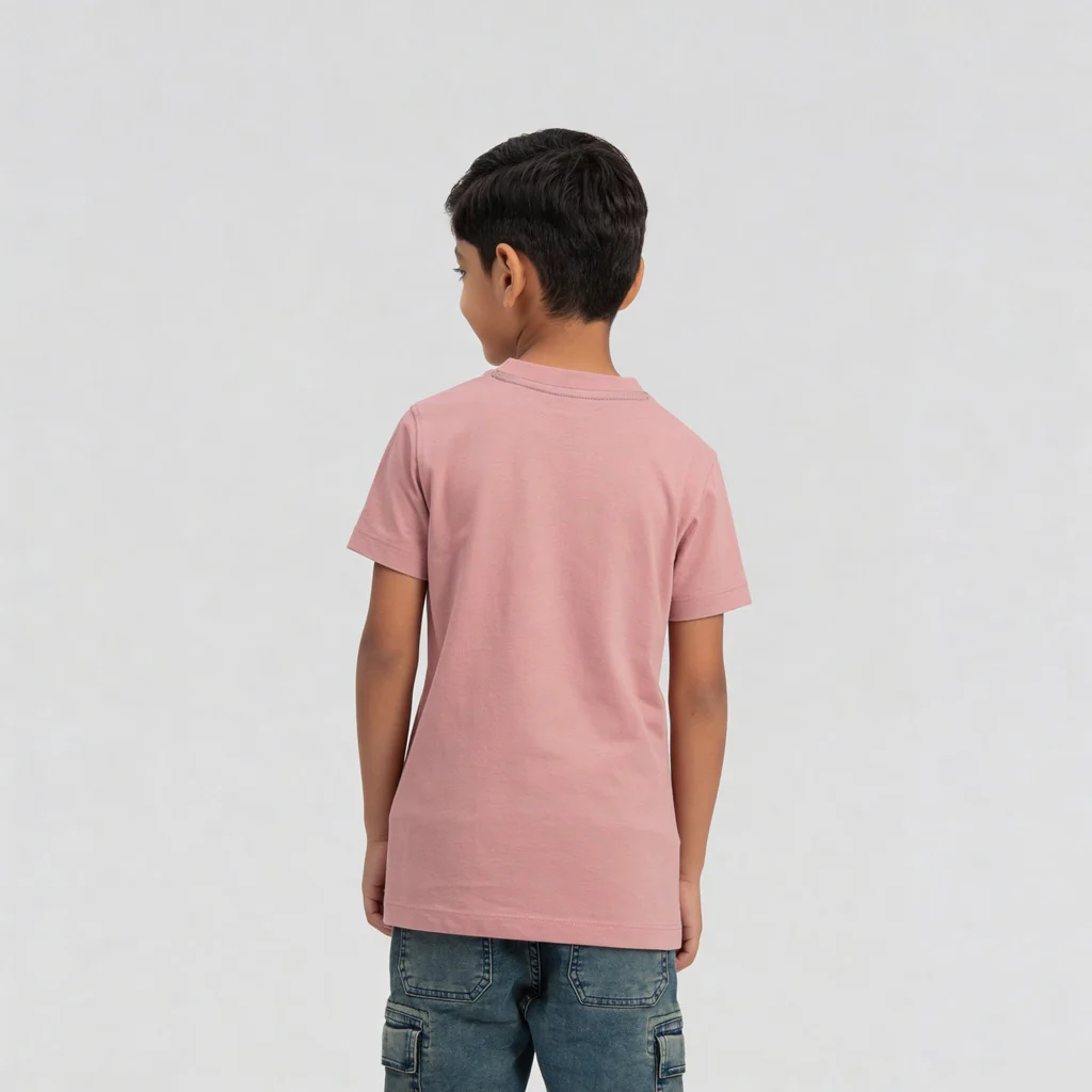 Boys Cotton Crew Neck Graphitee - Image 3