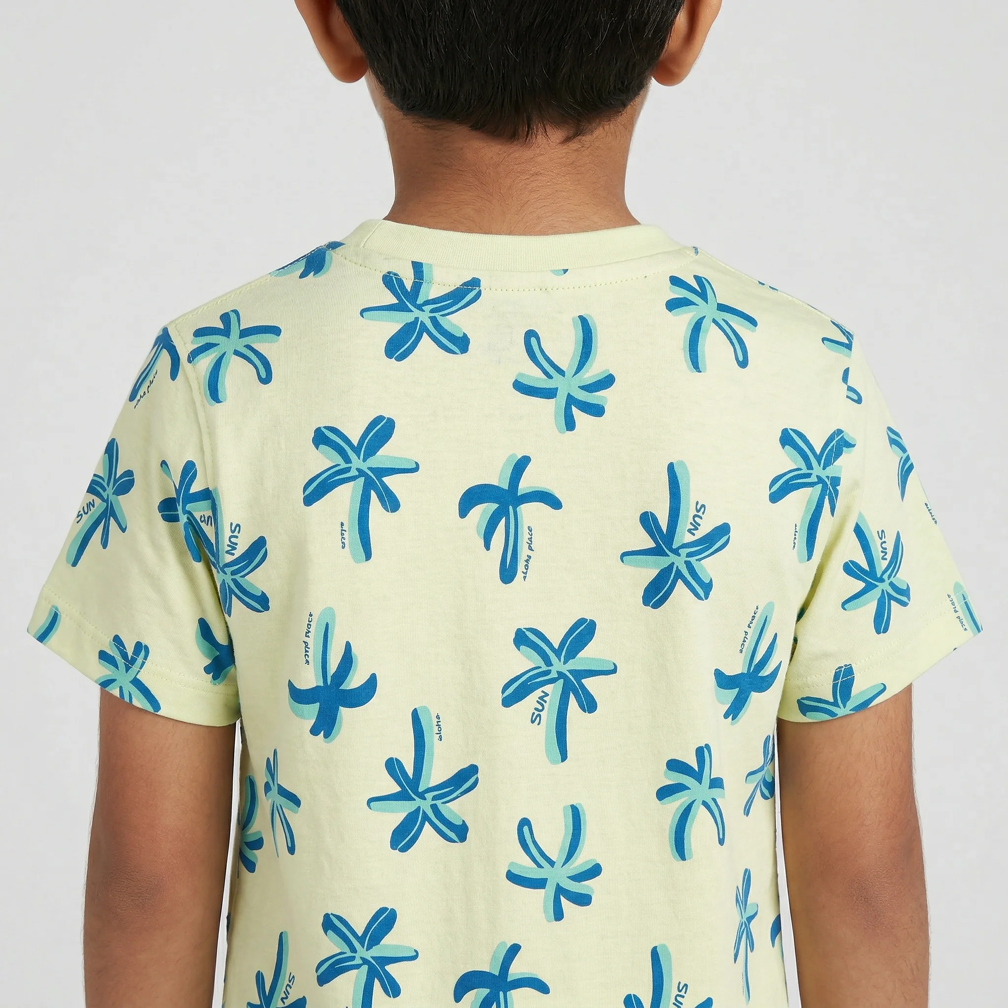 Boys Cotton Crew Neck Graphitee - Image 3