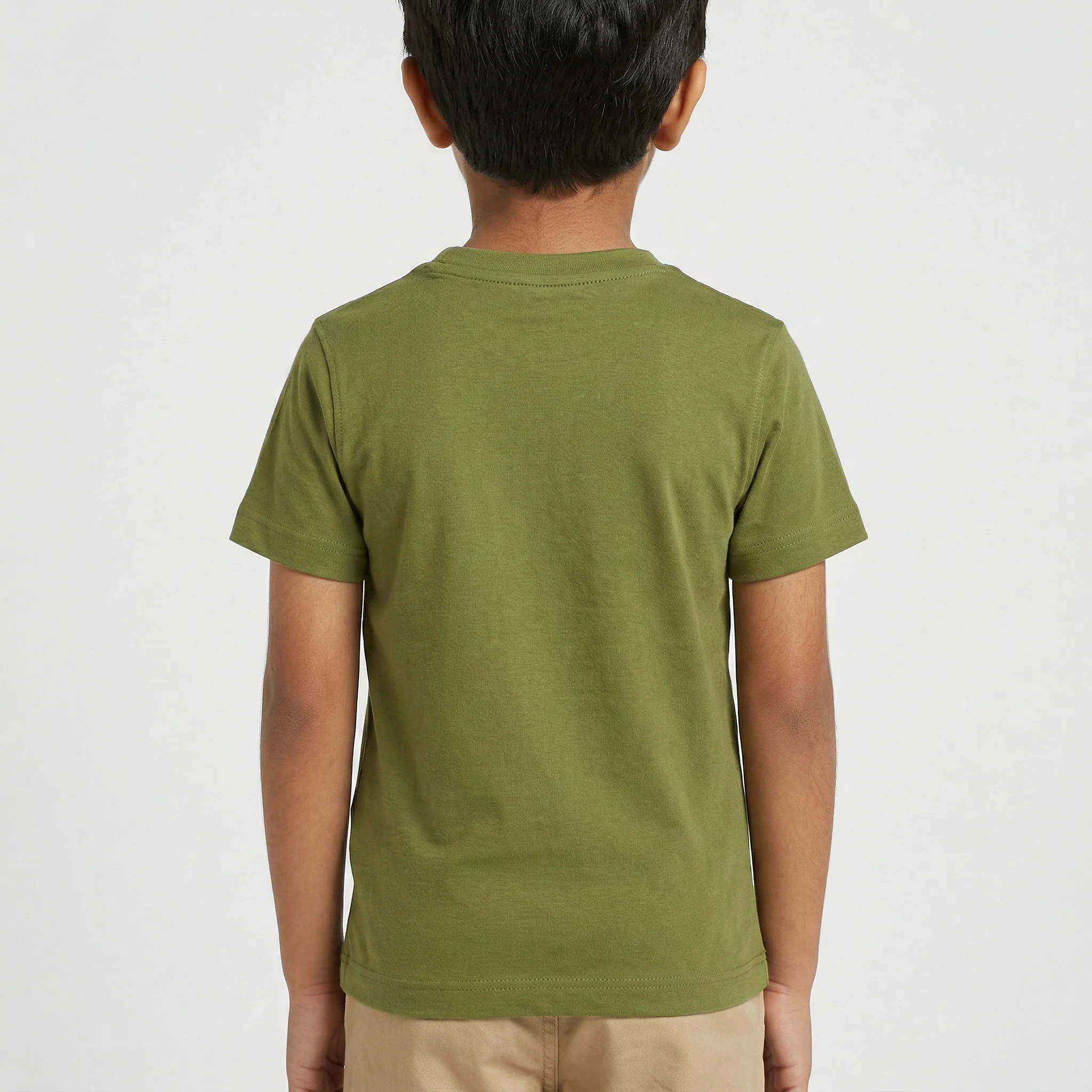 Boys Cotton Crew Neck Graphitee - Image 3