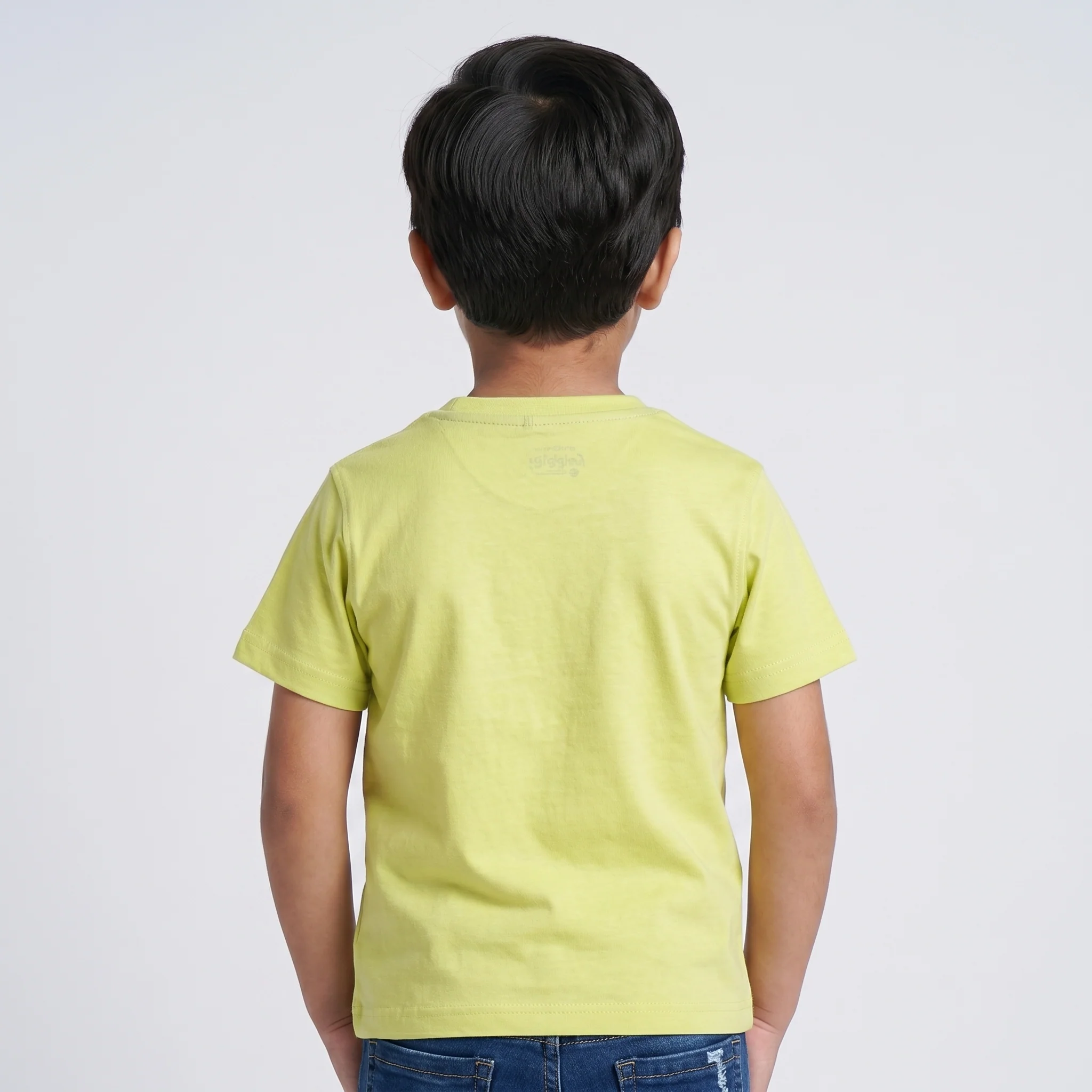 Boys Cotton Crew Neck Graphitee - Image 3