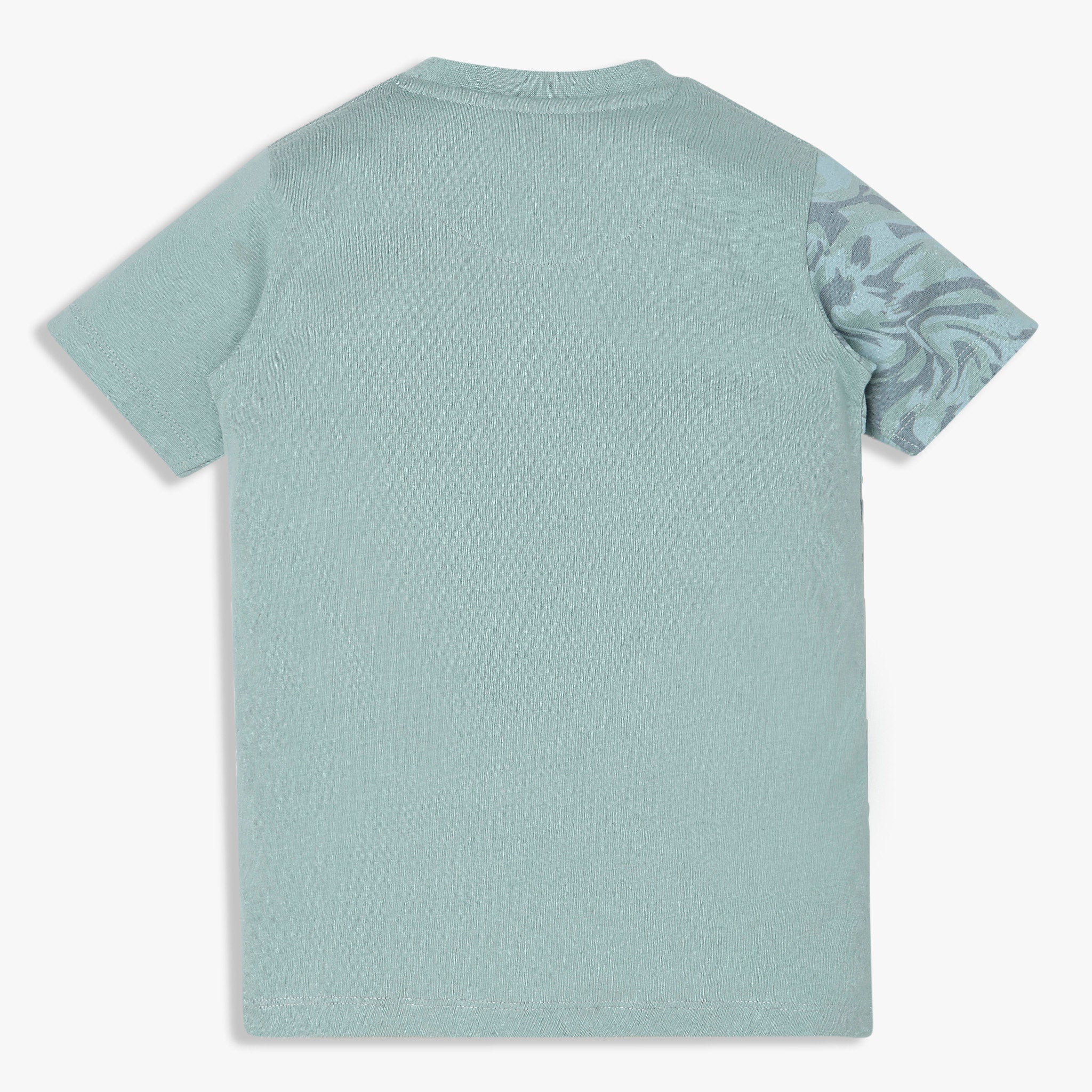 Boys Cotton Crew Neck Weekend T-Shirt - Image 2