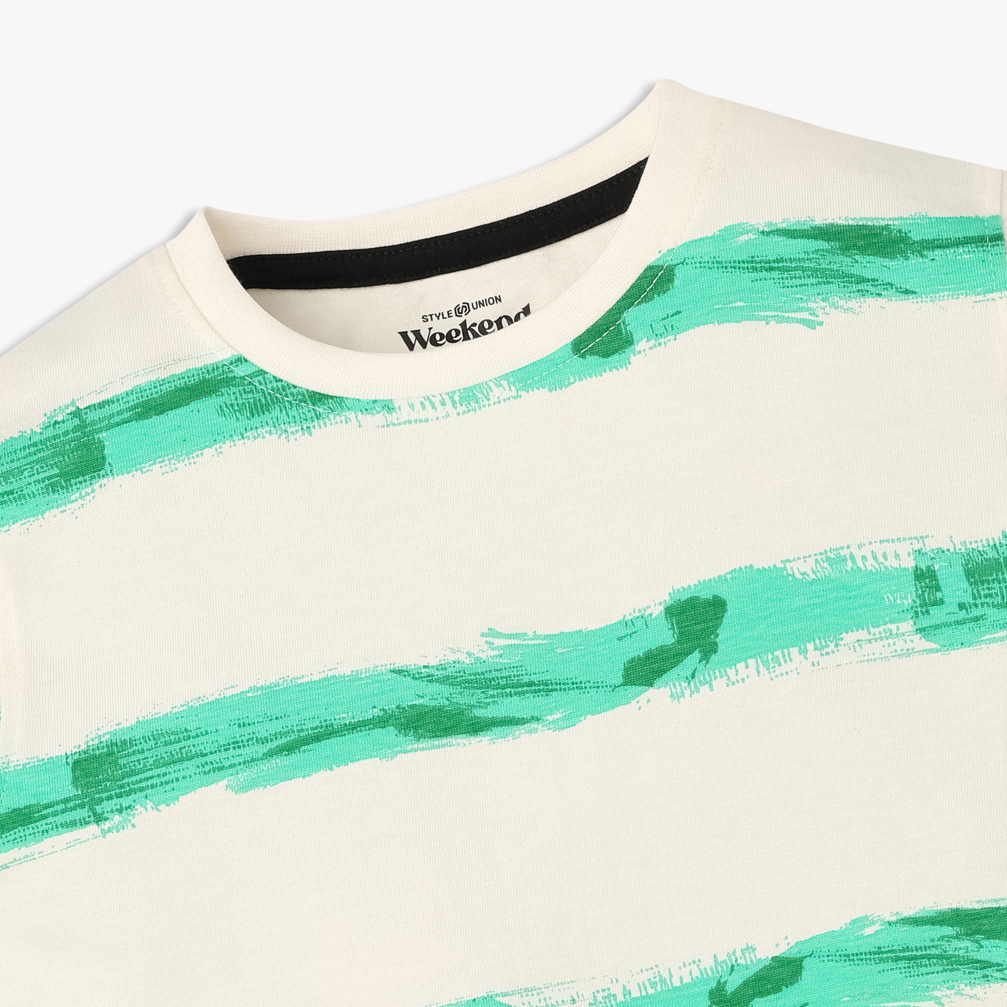 Boys Cotton Crew Neck Weekend T-Shirt - Image 3